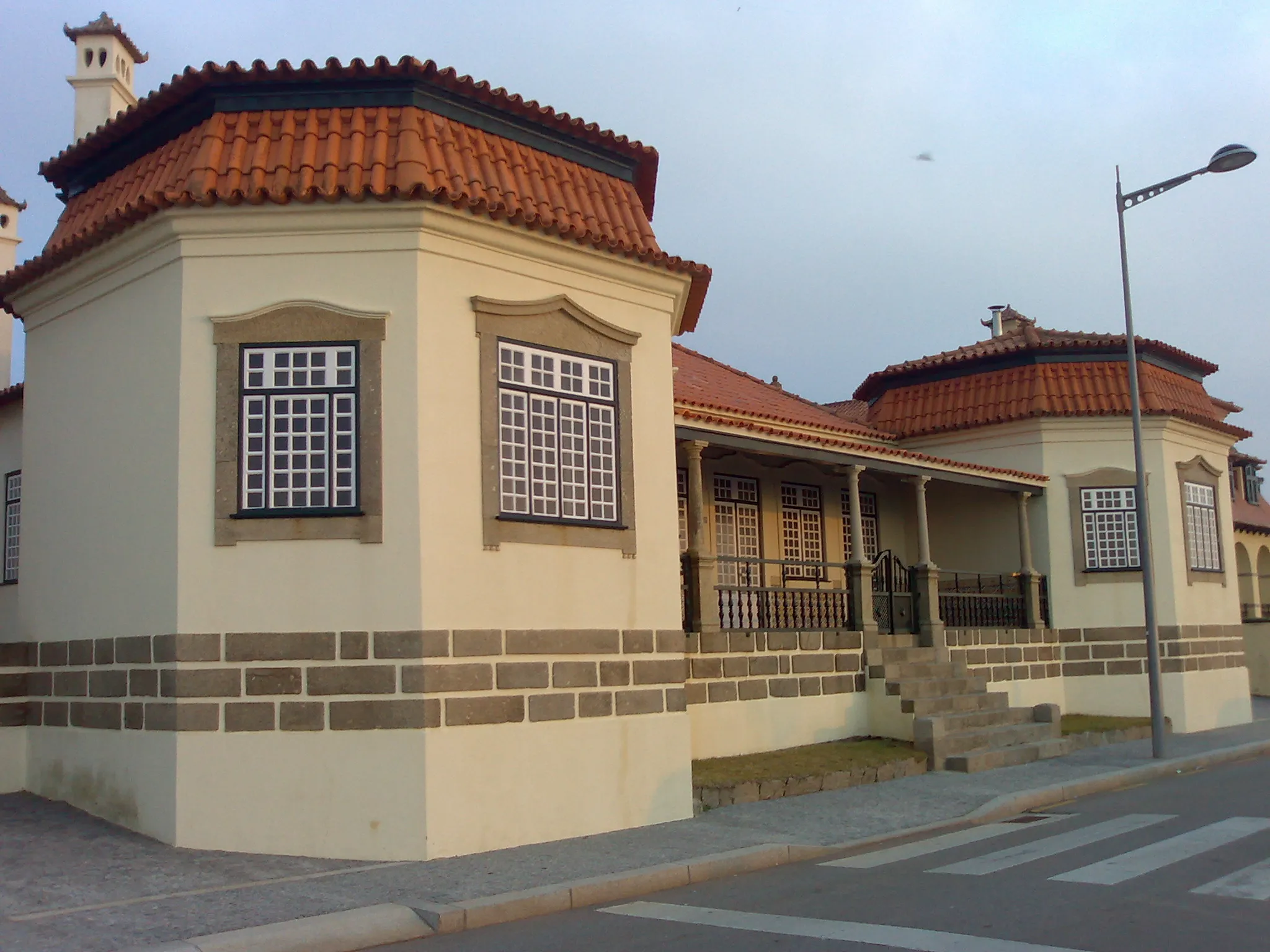 Photo showing: House at Granja beach, Vila Nova de Gaia, Portugal.