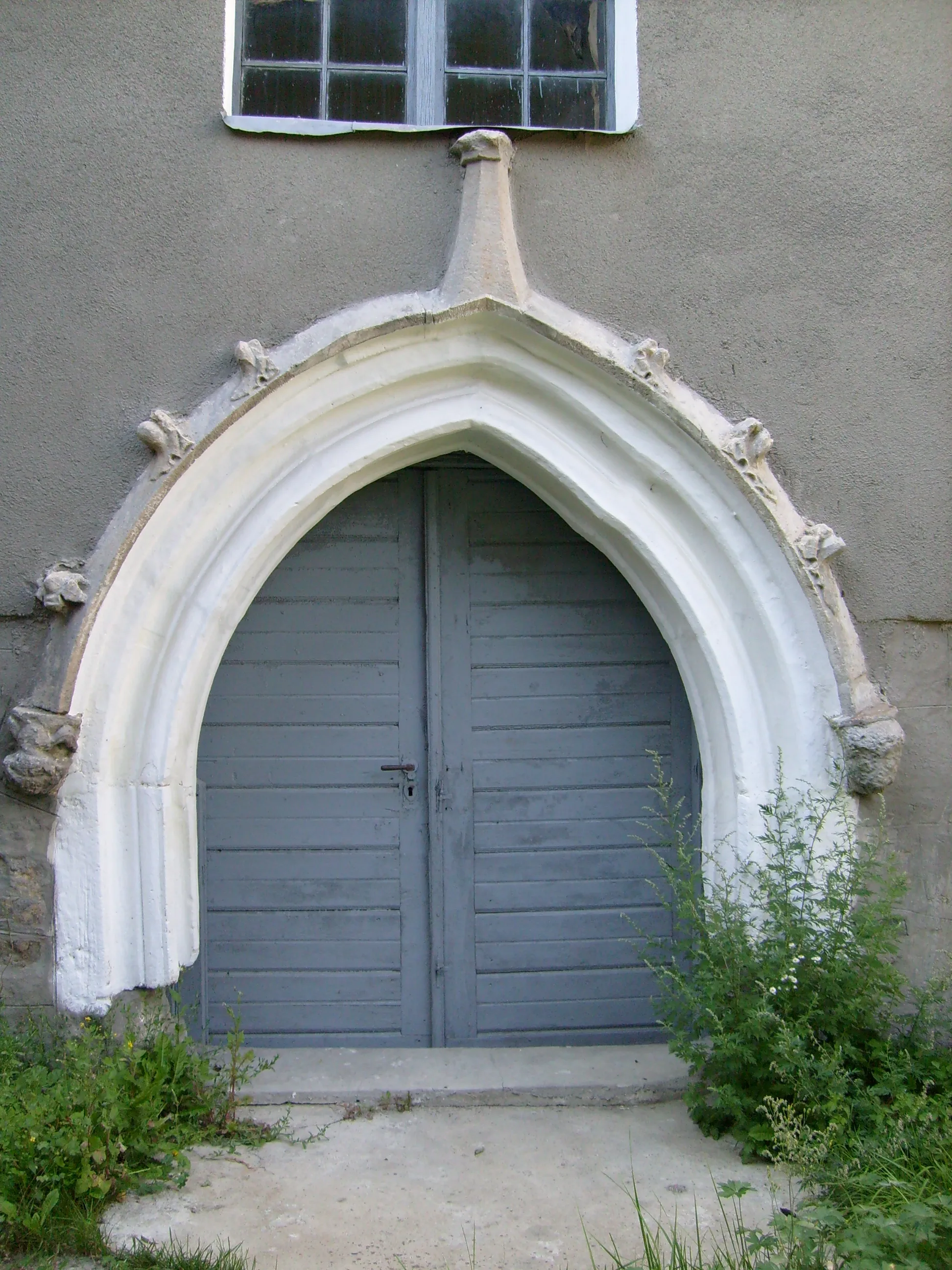 Photo showing: South Portal of St.-Nicholas Church in Abrud (13th century).