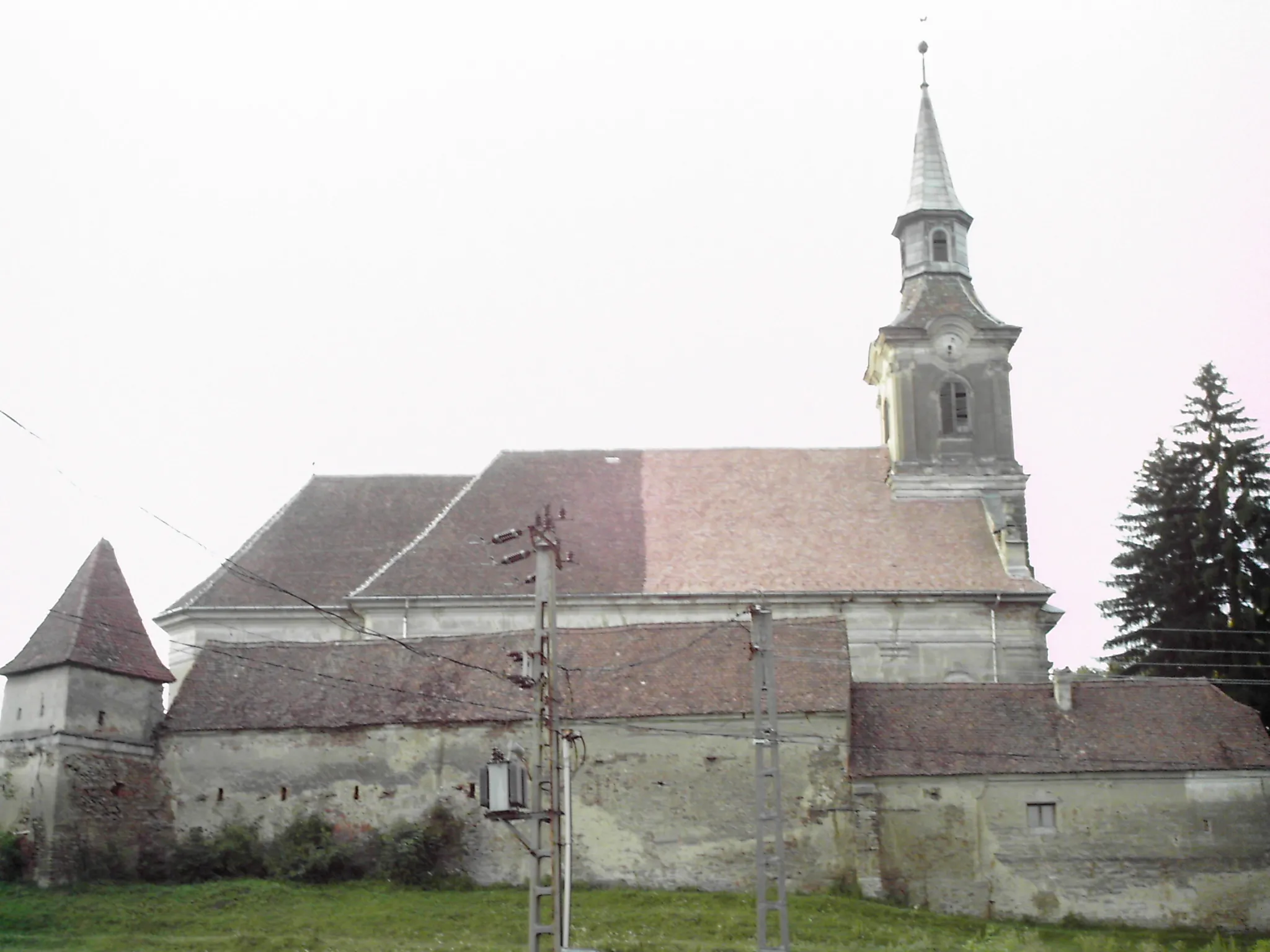 Photo showing: Saxon Fortified church in Saes, Romania