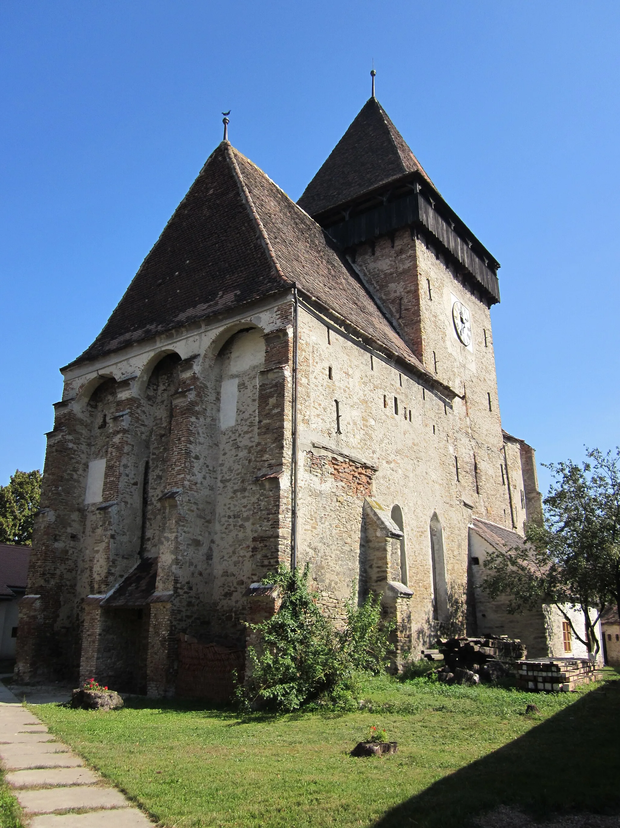 Photo showing: Biserica Fortificata din Axente Sever Sibiu Poza 2