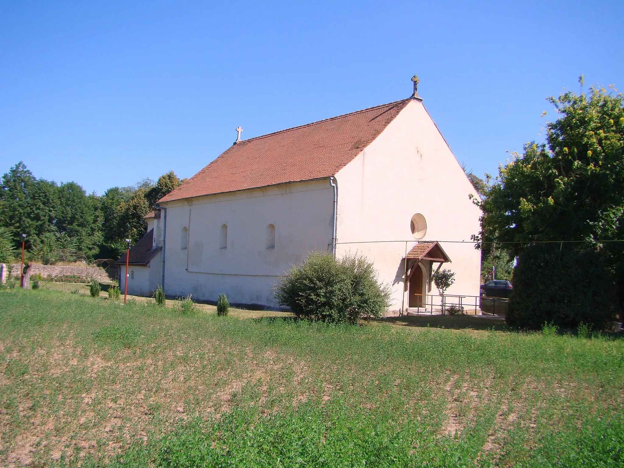 Photo showing: Roman Catholic church in Bărăbanț, Alba county, Romania