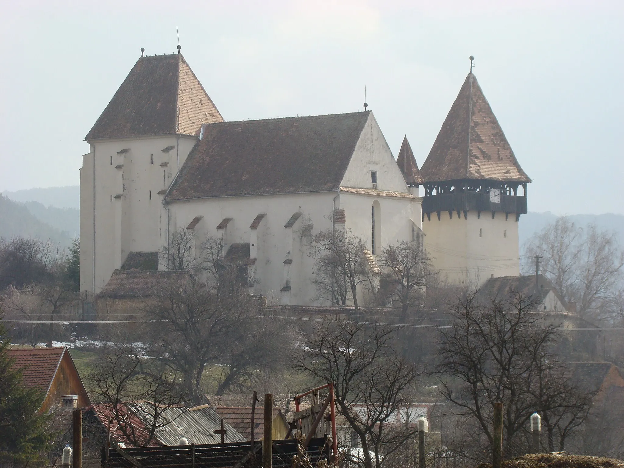 Photo showing: The saxon fortified church in Bazna, Sibiu county, Romania