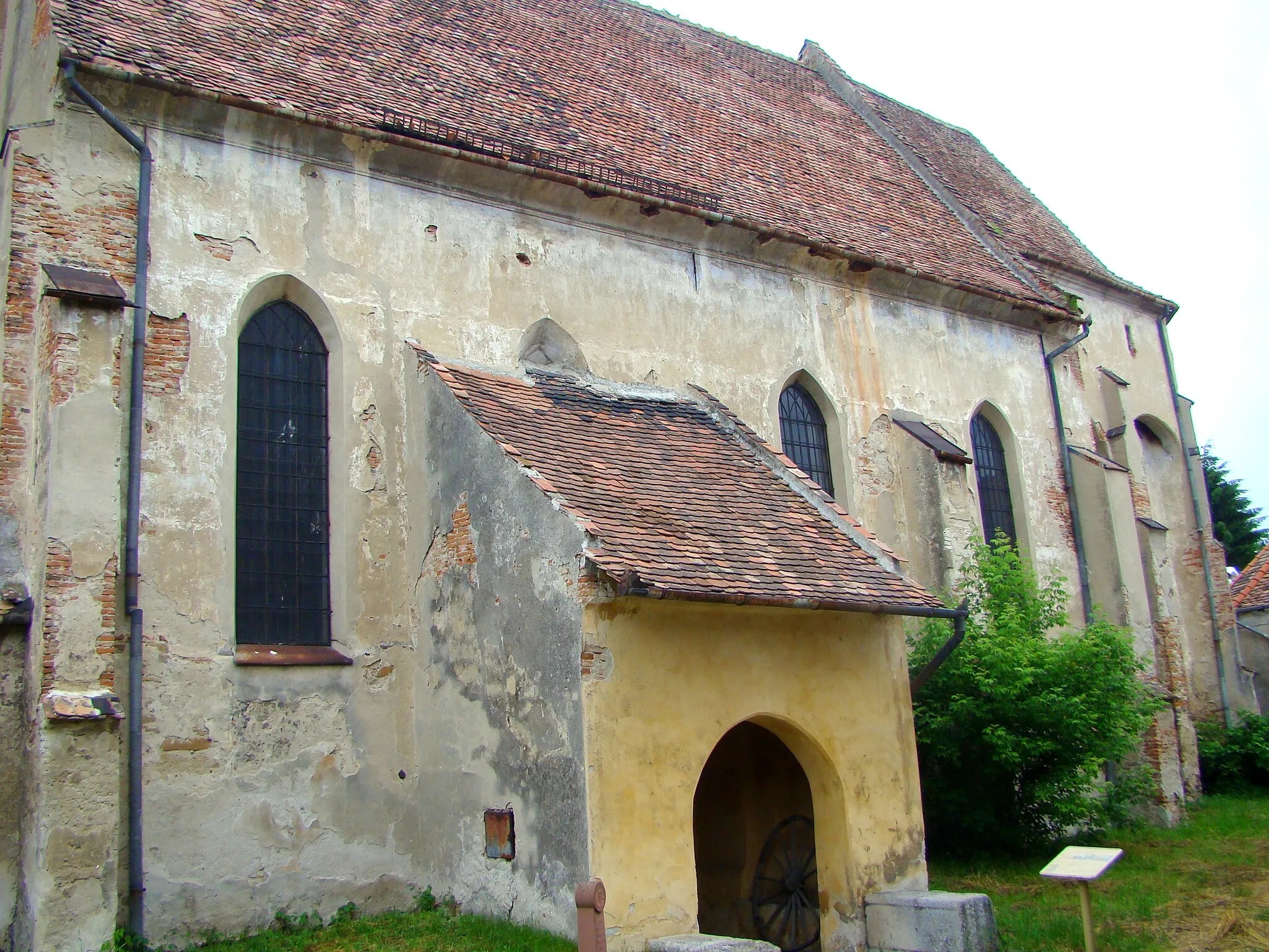 Photo showing: Biserica evanghelică fortificată, sat Brateiu; comuna Brateiu	33	   sec. XIV - XVI, transf. sec. XVIII, 1845 - 1846