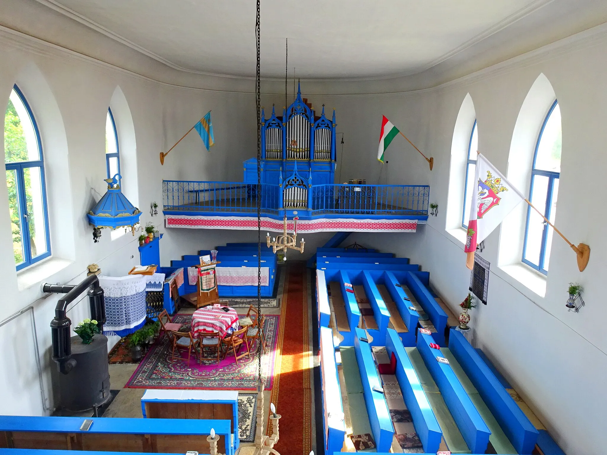 Photo showing: Reformed church in Chendu Mic, Mureș County, Romania