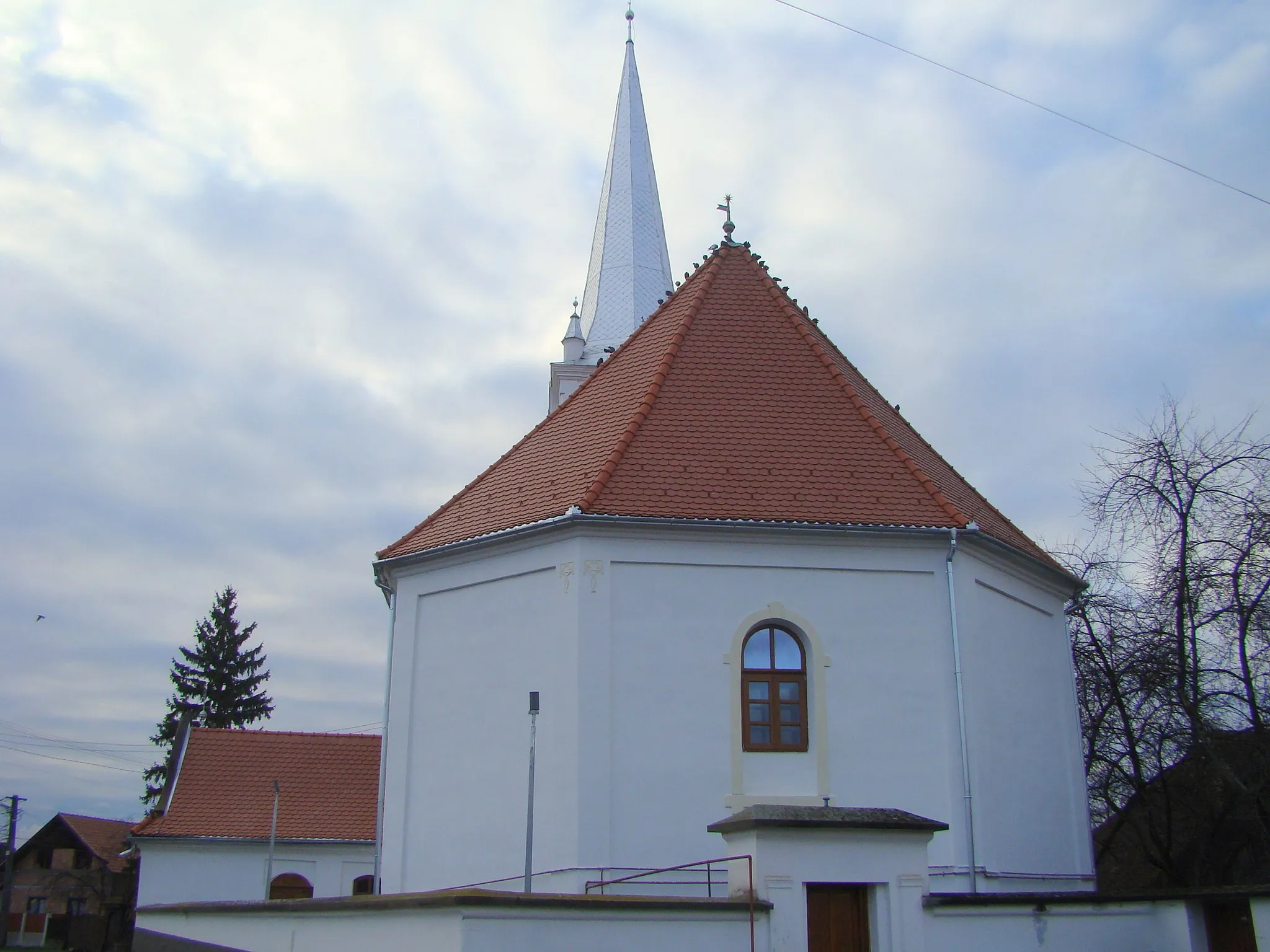 Photo showing: Reformed church in Chibed, Mureș County, Romania