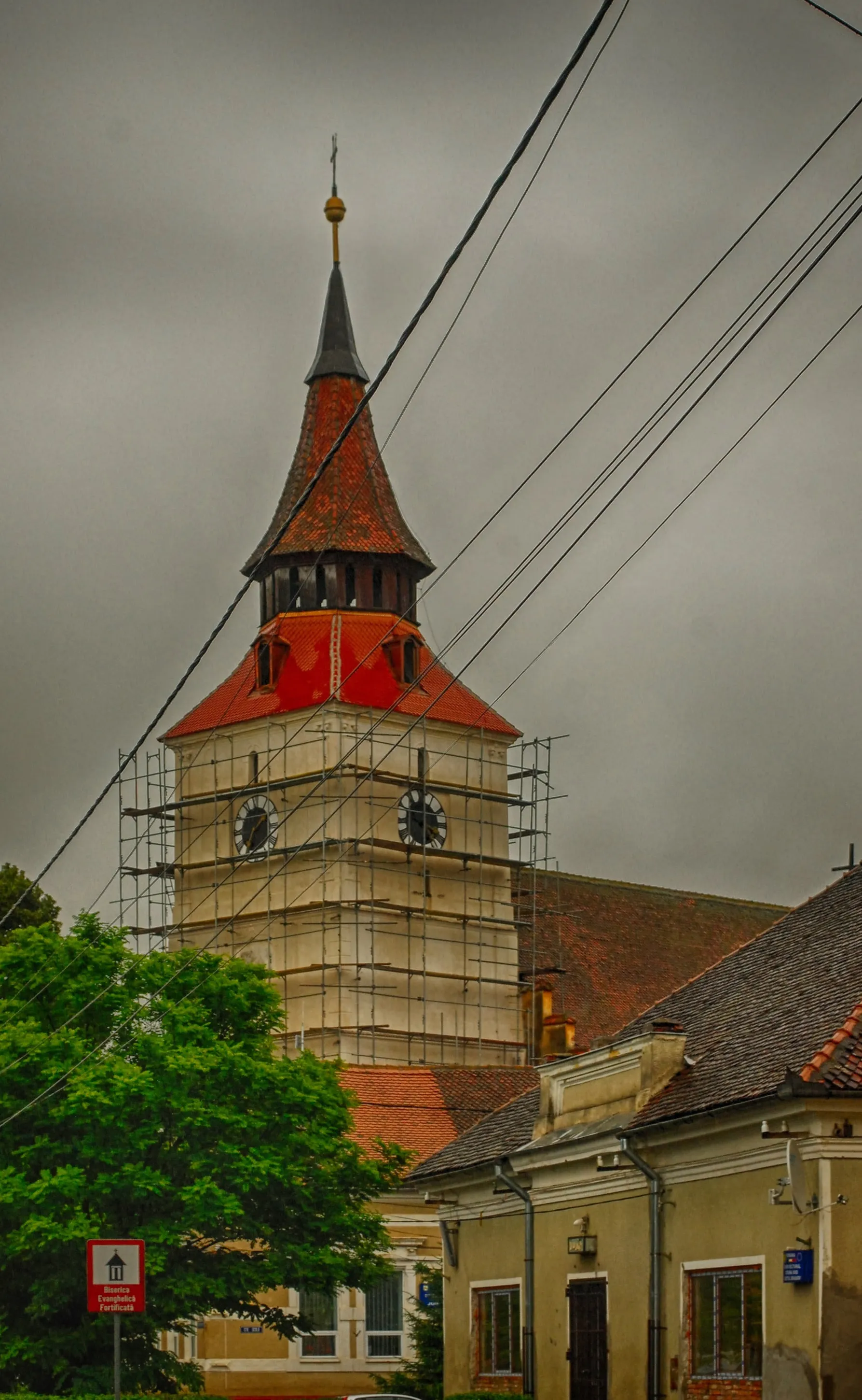 Photo showing: Saxon Lutheran fortified church in Bod, Brașov County, Romania