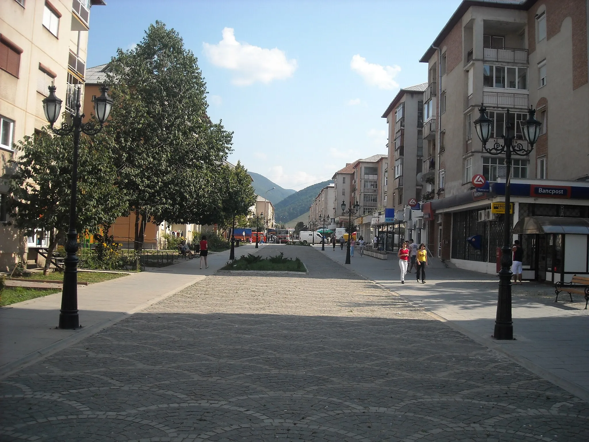 Photo showing: centre of Cugir, Romania