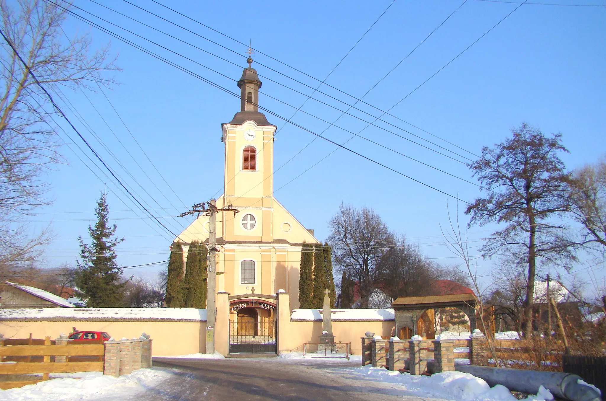 Photo showing: Biserica romano-catolică, sat Eremitu; comuna Eremitu
