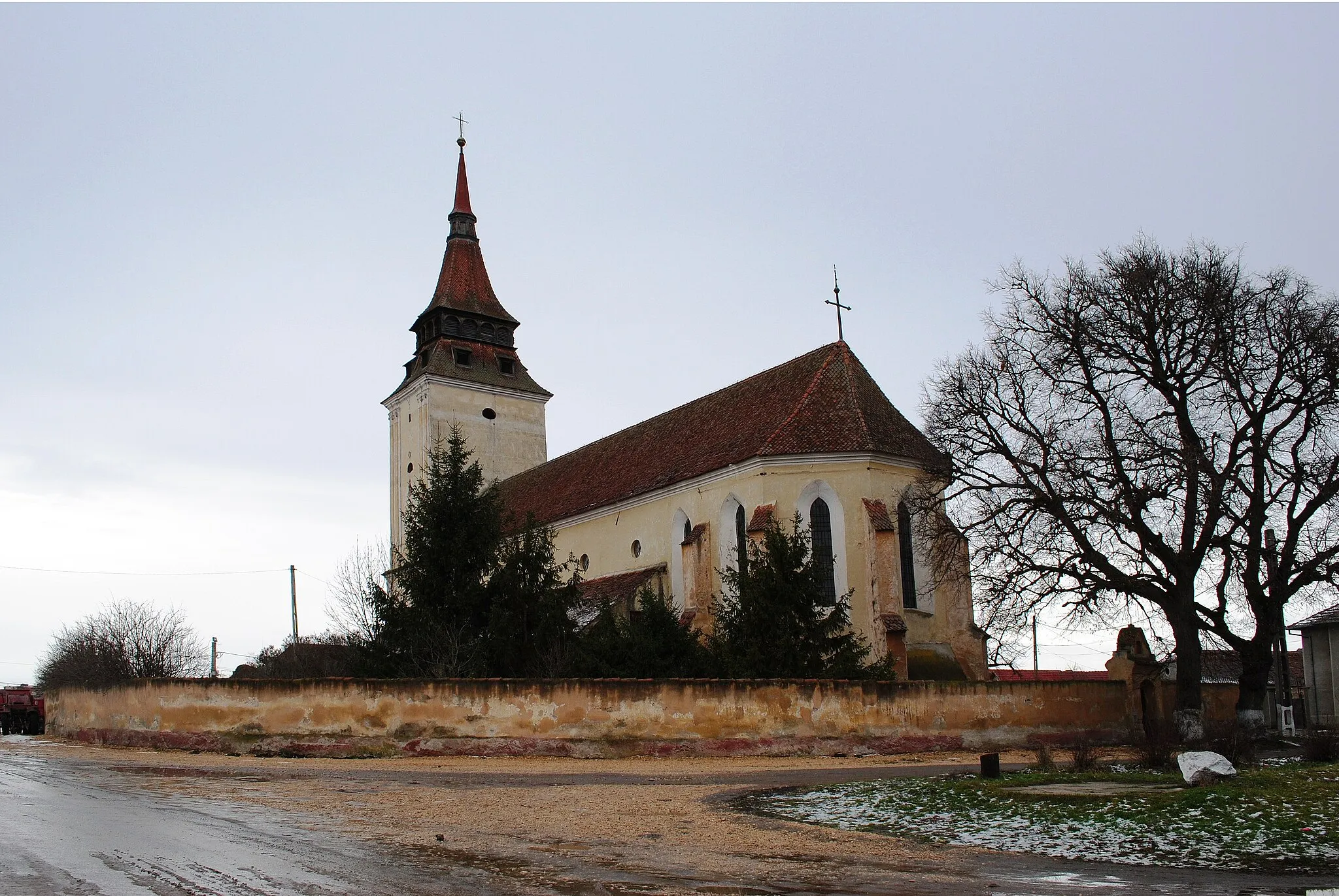 Photo showing: Ansamblul bisericii evanghelice, sec. XIII-XIX