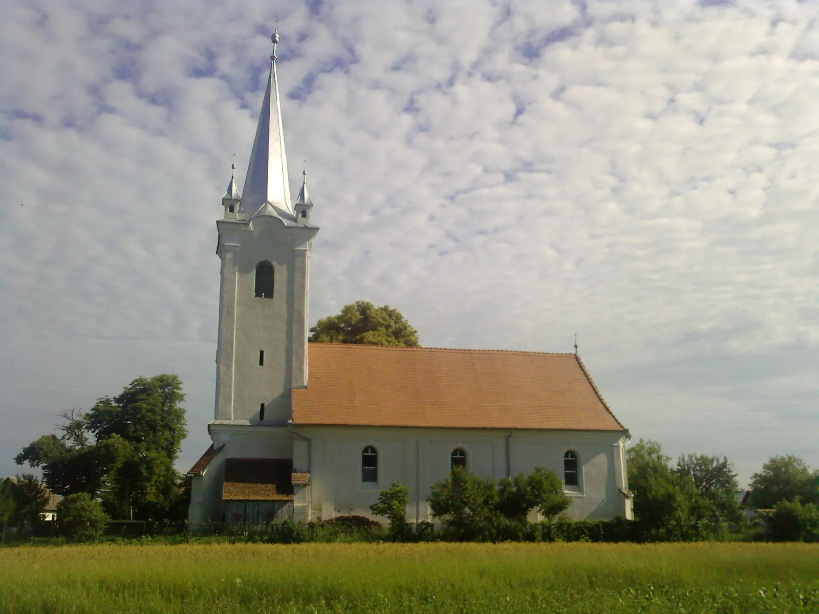 Photo showing: Reformed Church, Gheorghe Doja, Mureş County, Romania