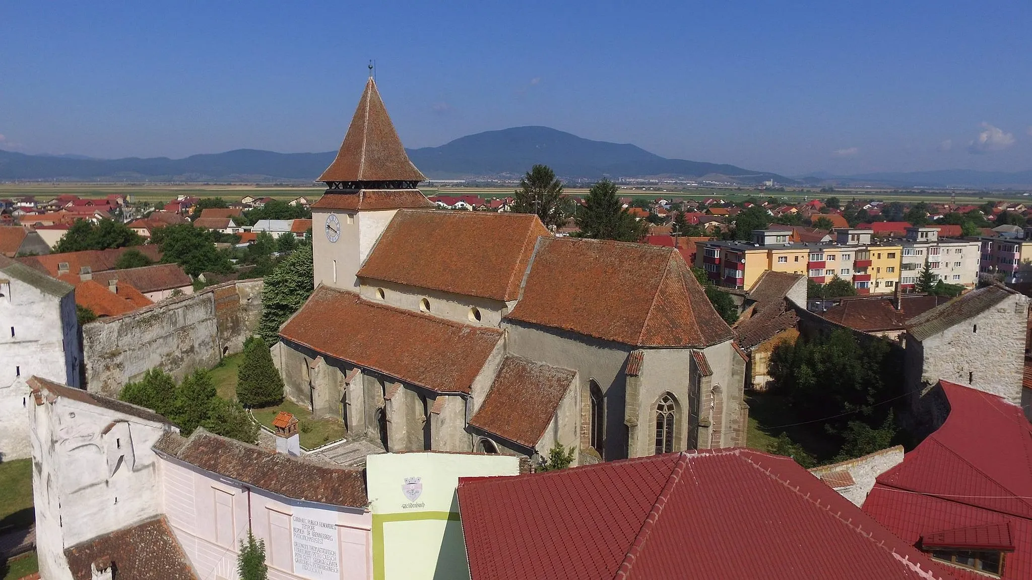 Photo showing: Biserica evanghelica fortificata din Ghimbav