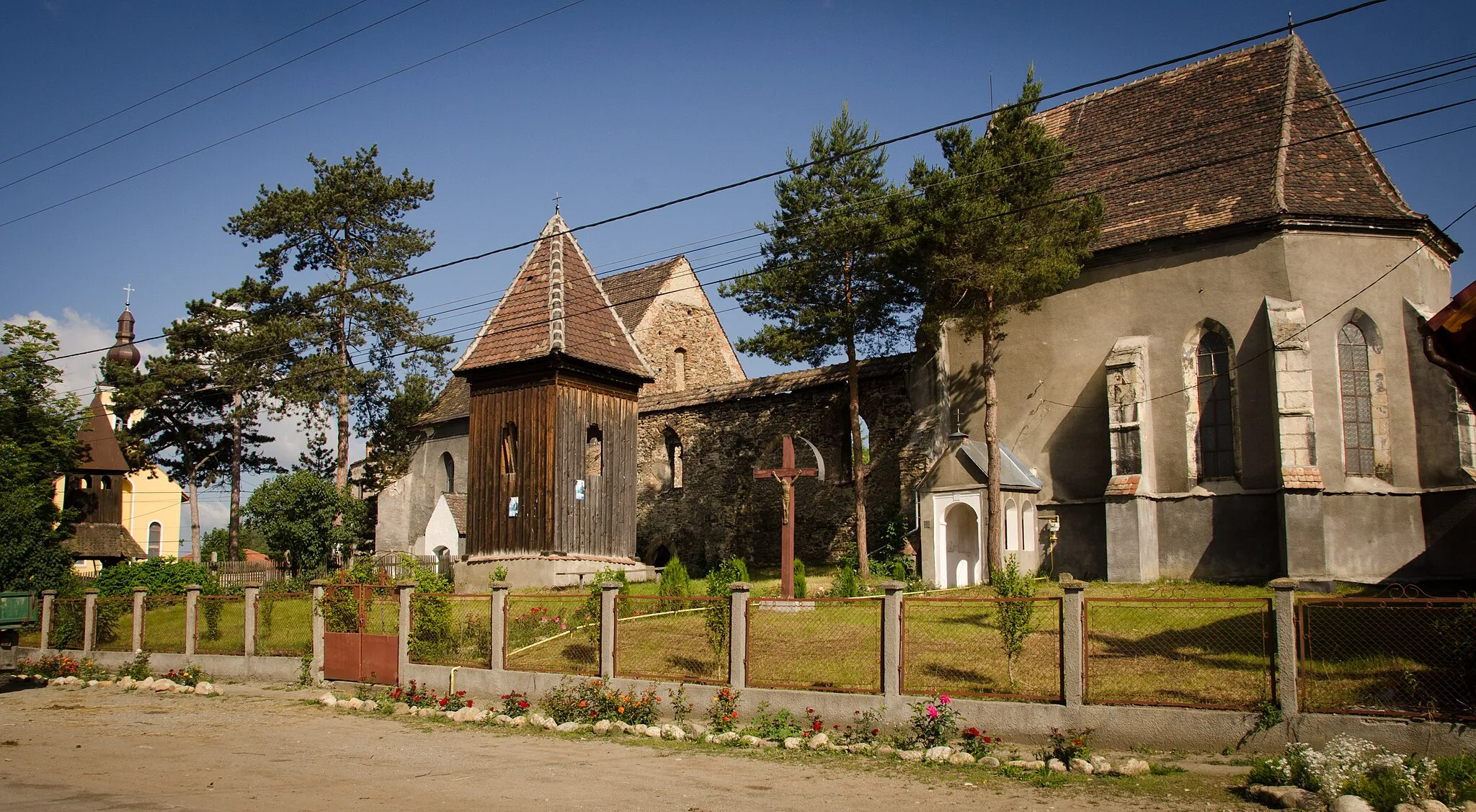 Photo showing: Mittelalterliche Kirche in Micasasa (Feigendorf), in der Nähe von Blaj, Rumänien.