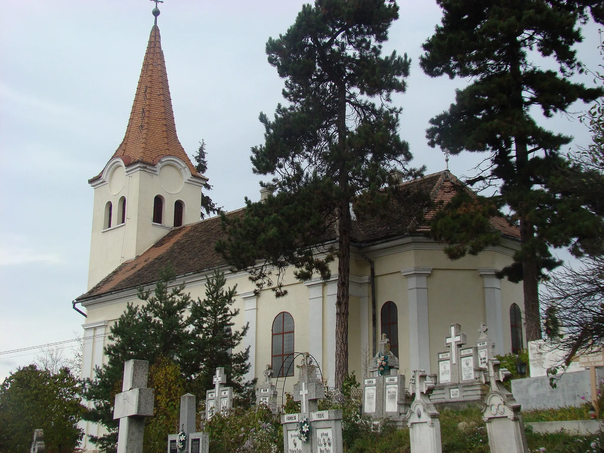 Photo showing: Biserica ortodoxă din Apoldu de Sus