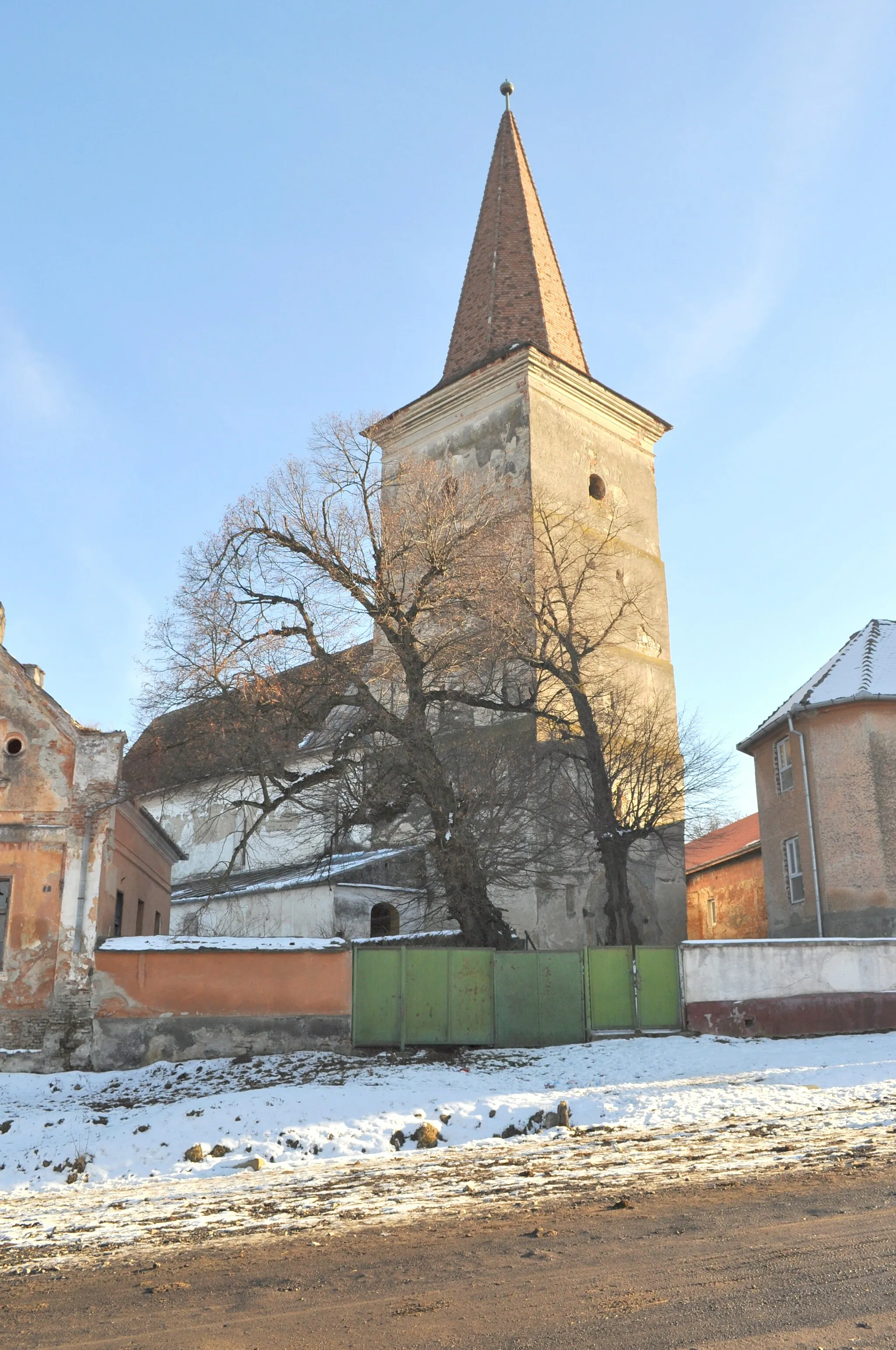 Photo showing: Biserica evanghelică fortificată din Nou, județul Sibiu