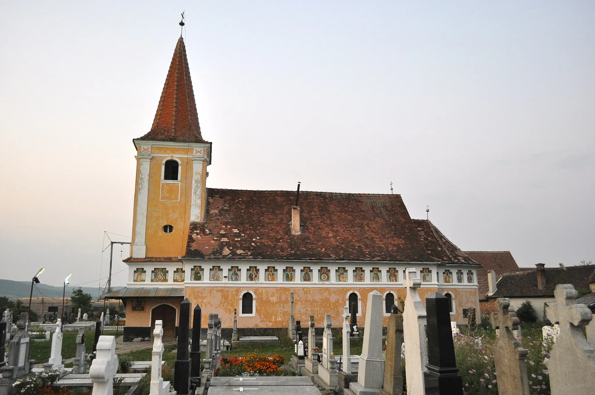 Photo showing: Saint Nicholas Church, Orlat, Sibiu County, Romania