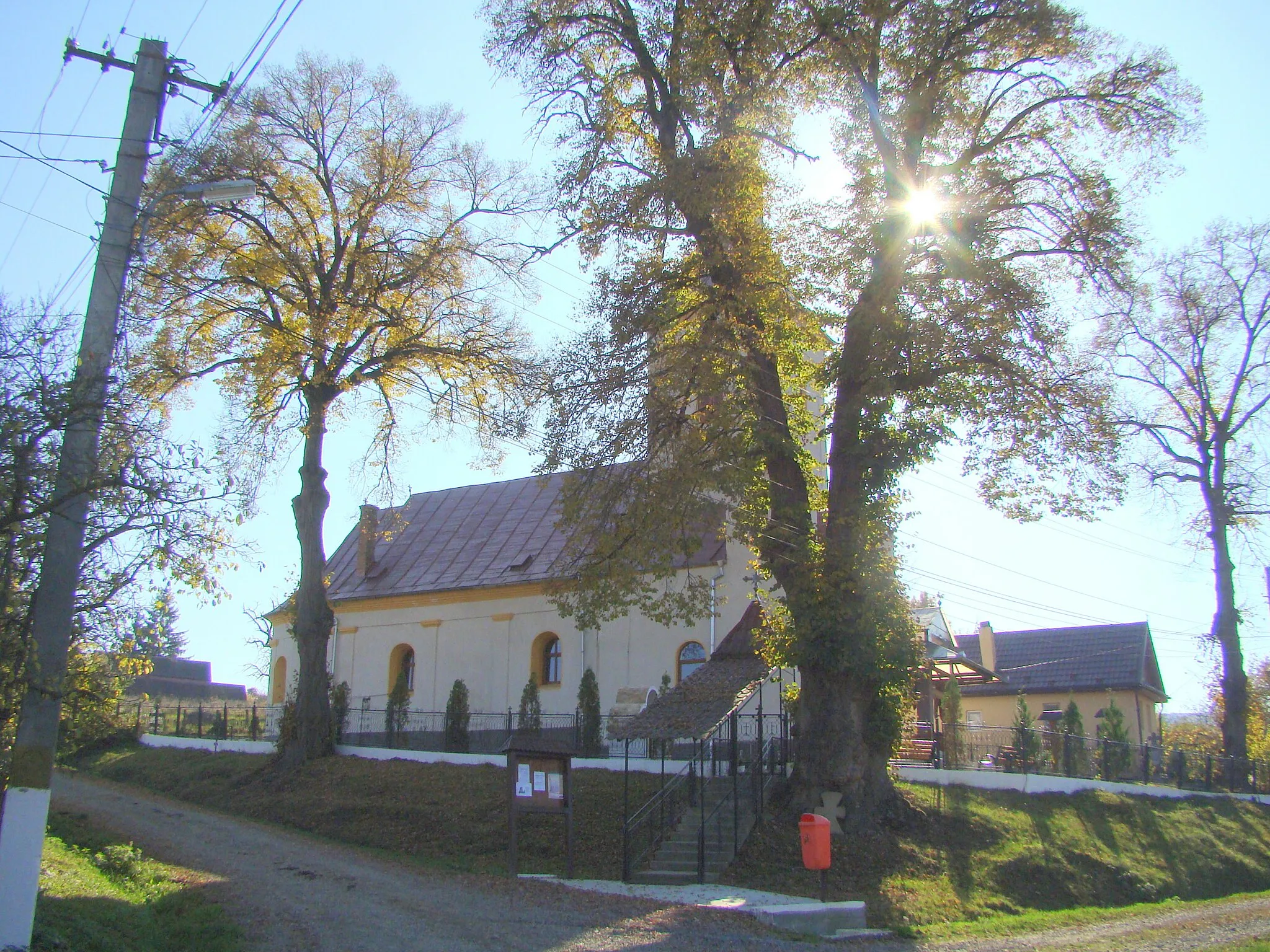 Photo showing: Orthodox church in Habic, Mureș County, Romania