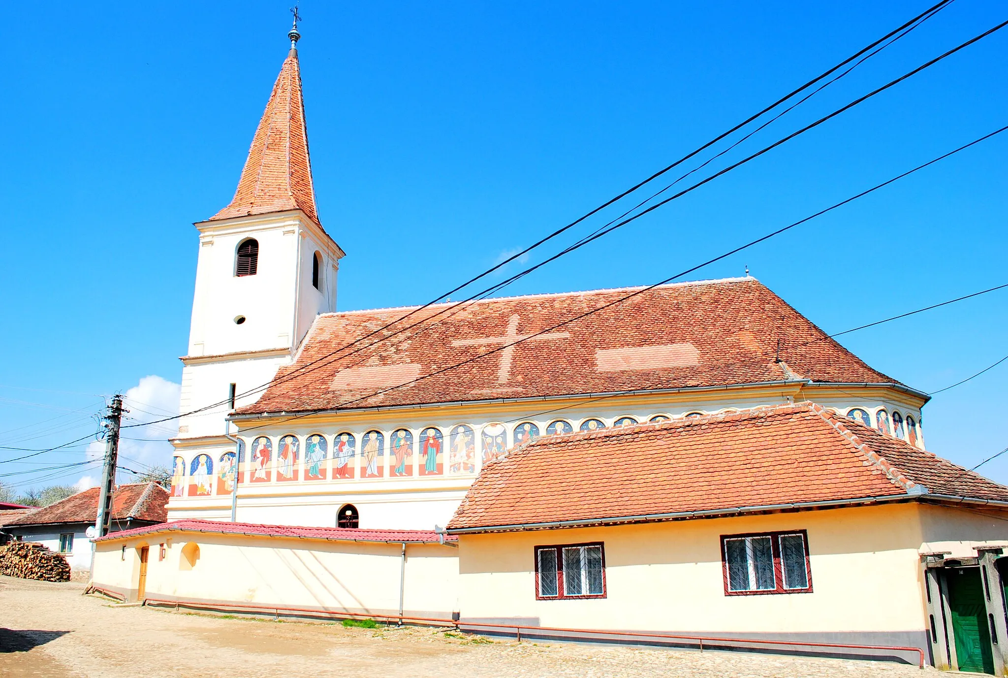 Photo showing: Ansamblul bisericii "Nașterea Sf. Ioan Botezătorul", sf. sec. XVIII- înc. sec. XIX