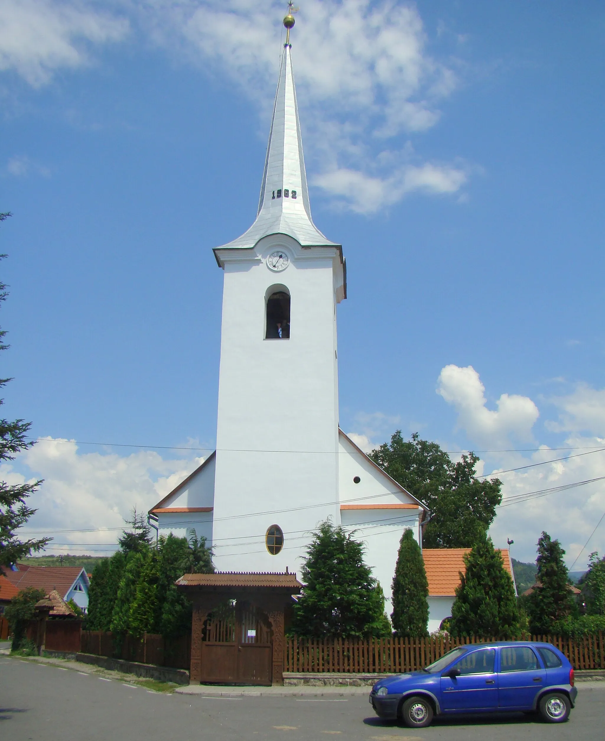 Photo showing: Reformed church in Praid, Harghita county, Romania