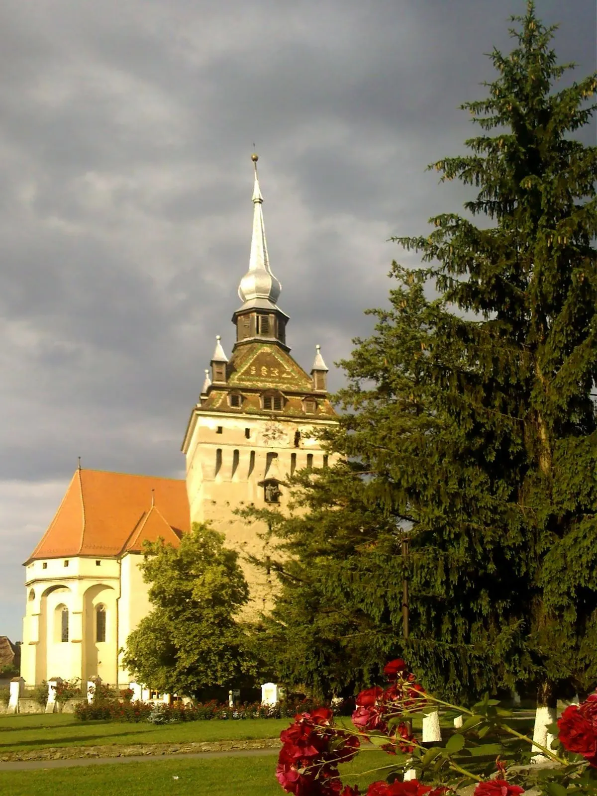 Photo showing: Evangelical-Lutheran Church, Saschiz, Mureş County, Romania