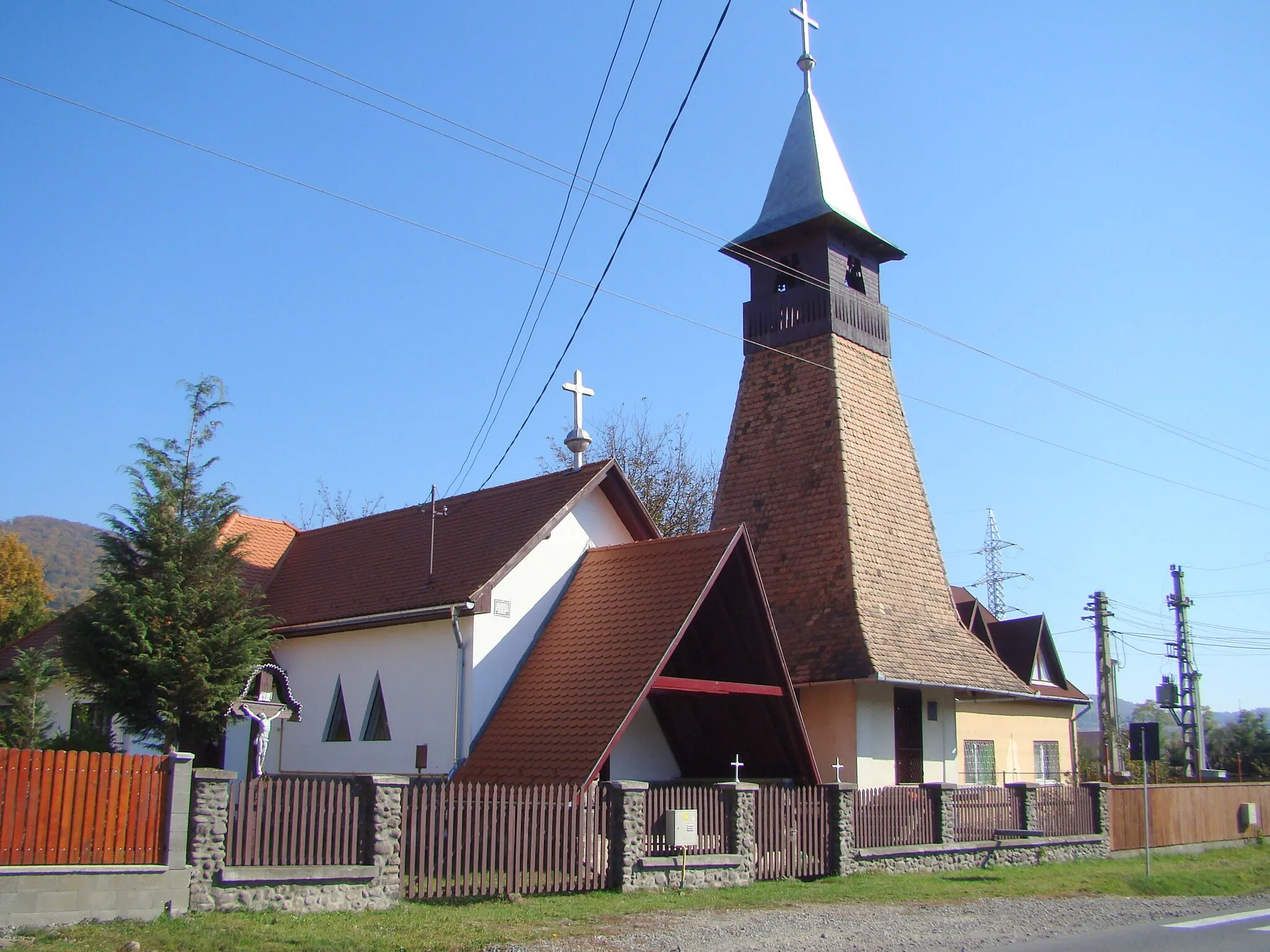 Photo showing: Roman Catholic church Sovata-Săcădat, Mureș County, Romania