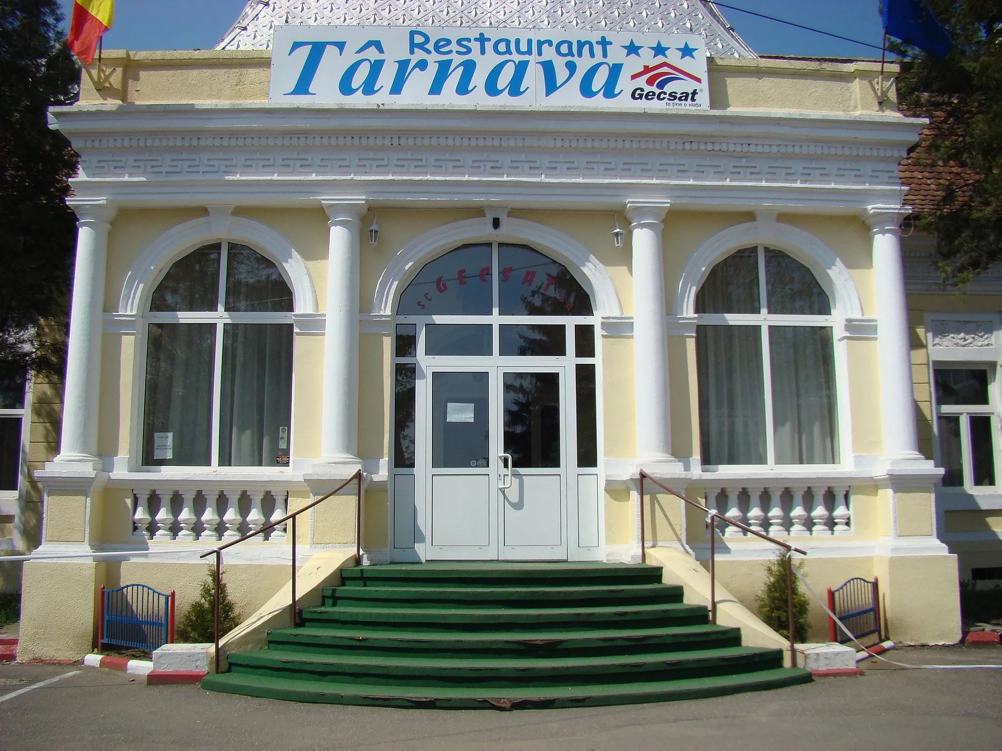 Photo showing: Fostul Cazinou, acum Restaurantul Târnava