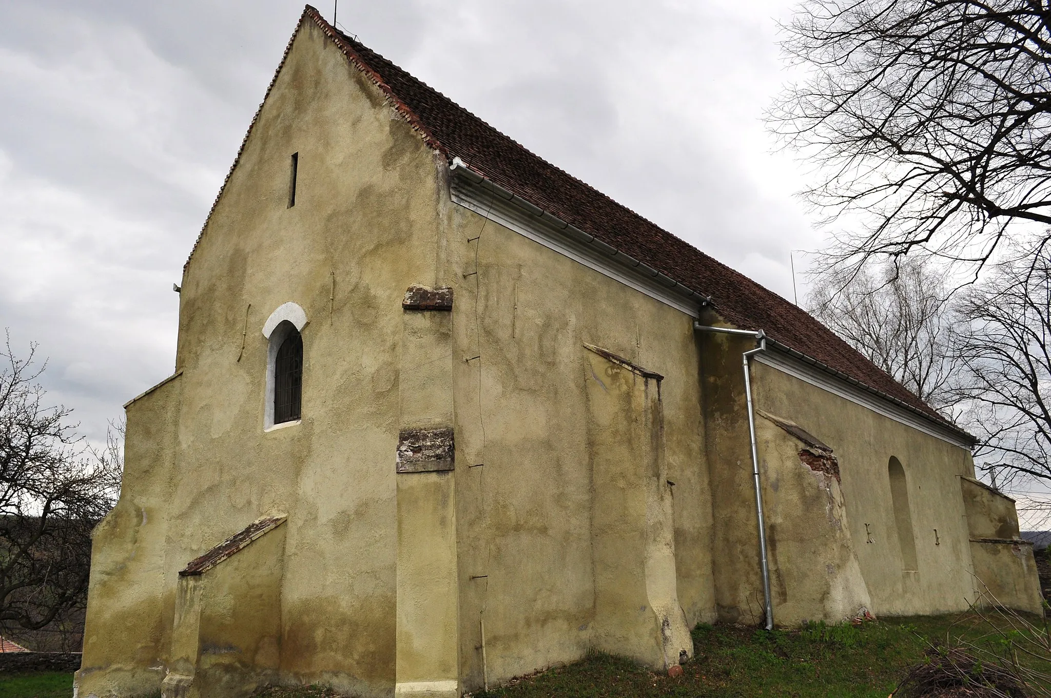 Photo showing: Biserica evanghelică, sat VALEA LUNGĂ; comuna VALEA LUNGĂ, județul Alba