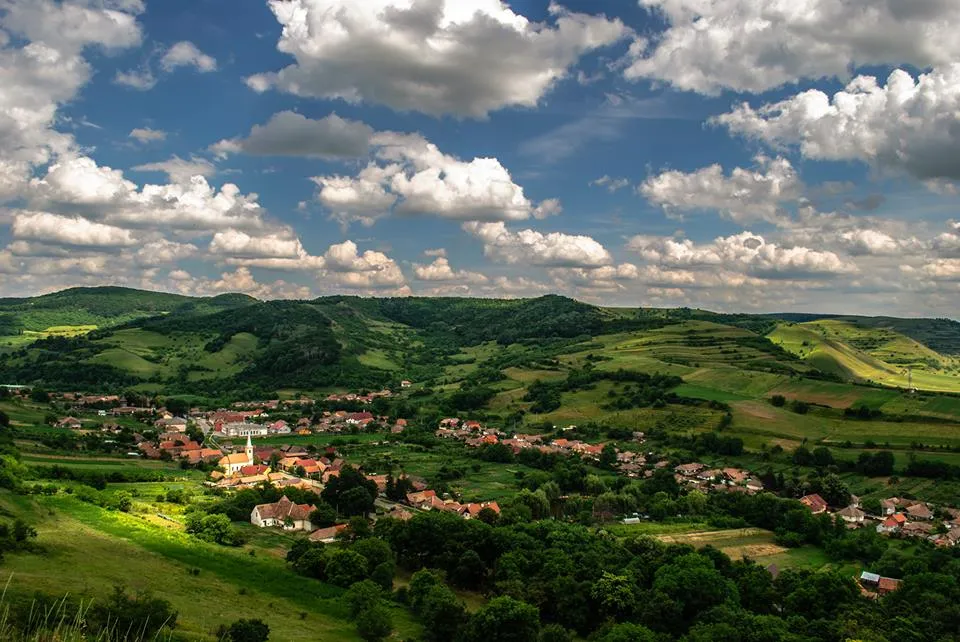 Photo showing: Valea Lunga panorama fotografiata de la 500 m