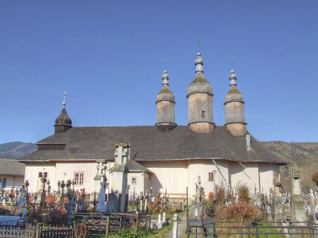 Photo showing: Biserica de lemn din Pipirig, judeţul Neamţ.