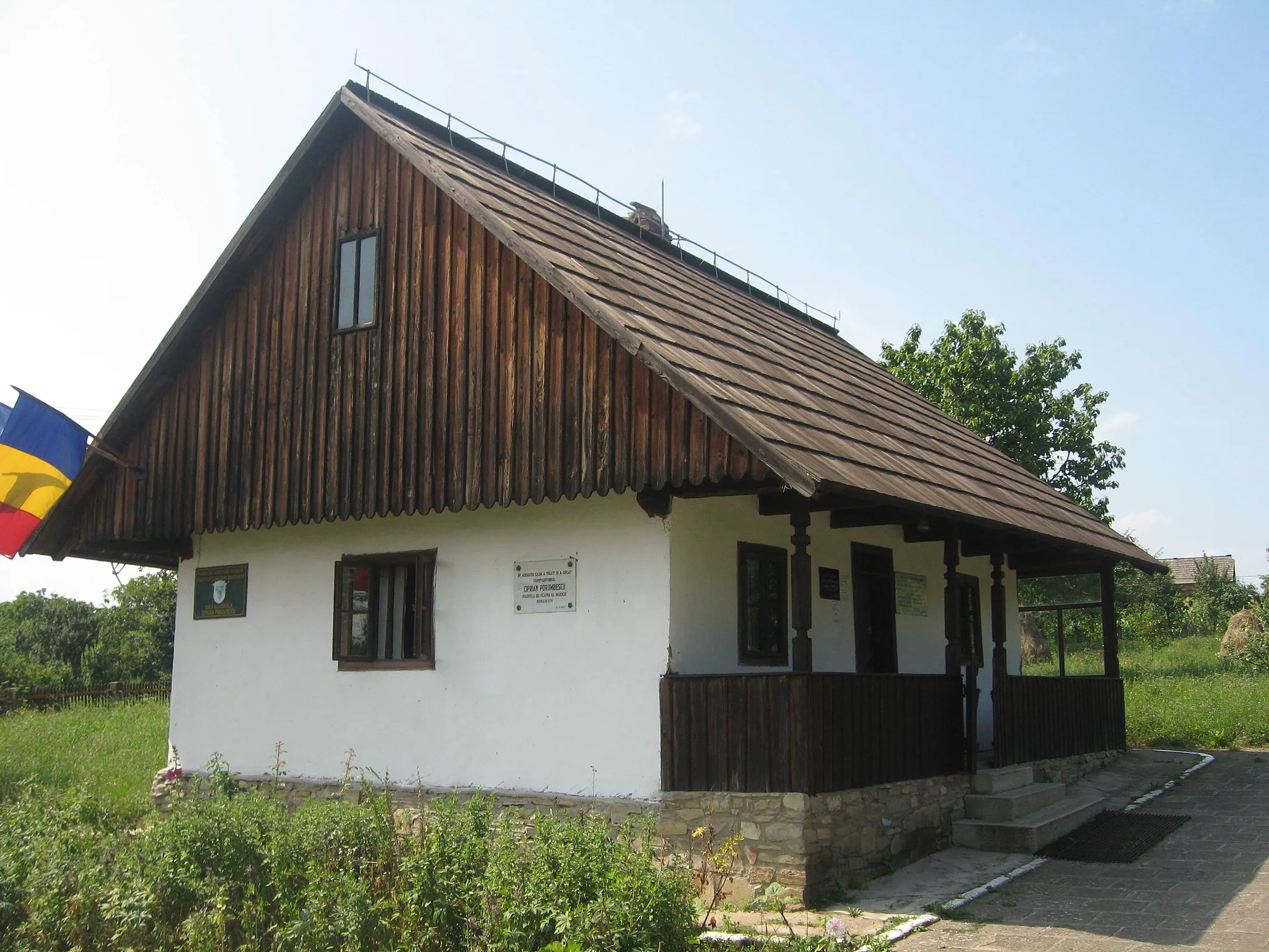 Photo showing: Casa memorială Ciprian Porumbescu