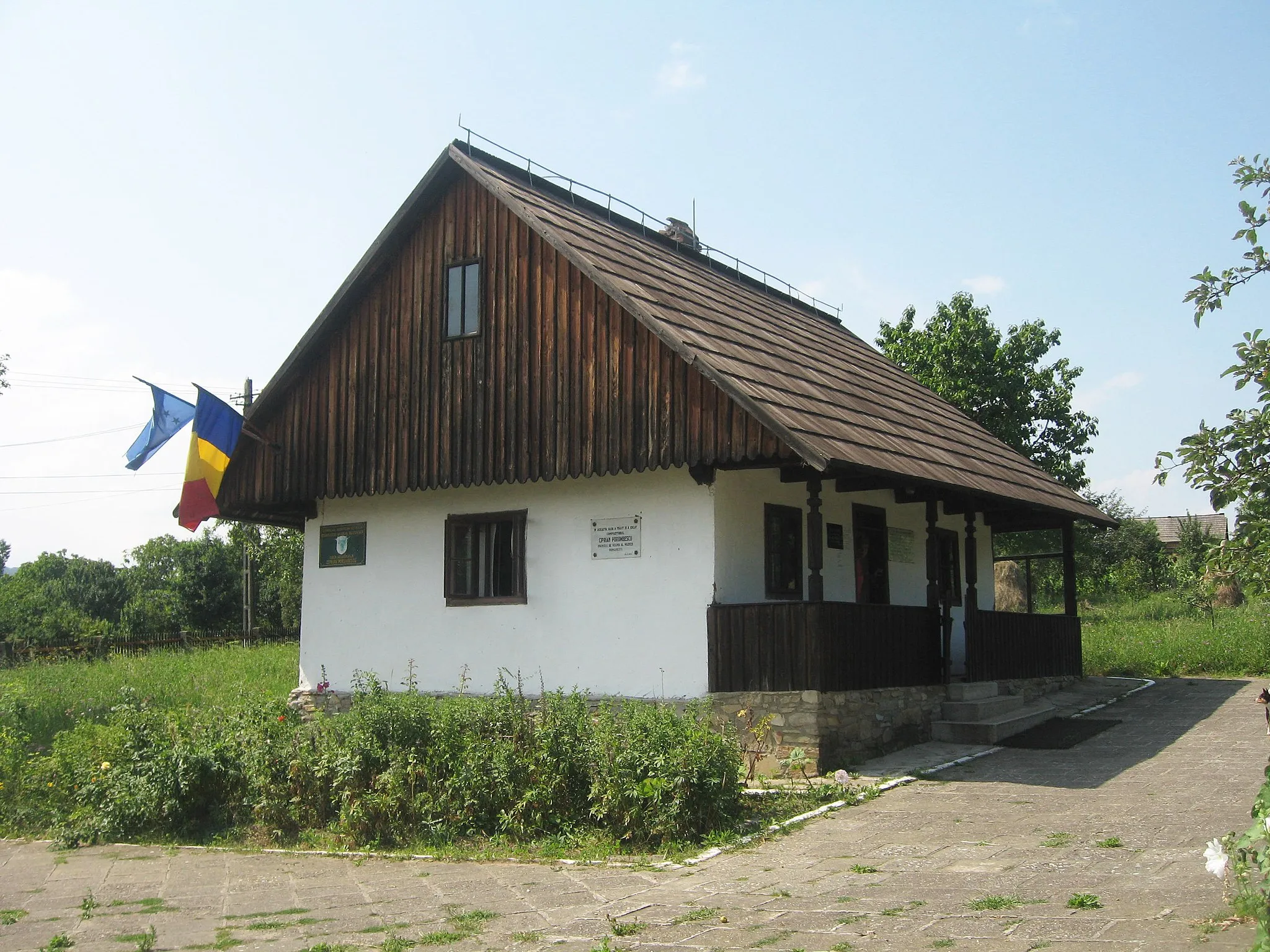 Photo showing: Casa memorială Ciprian Porumbescu