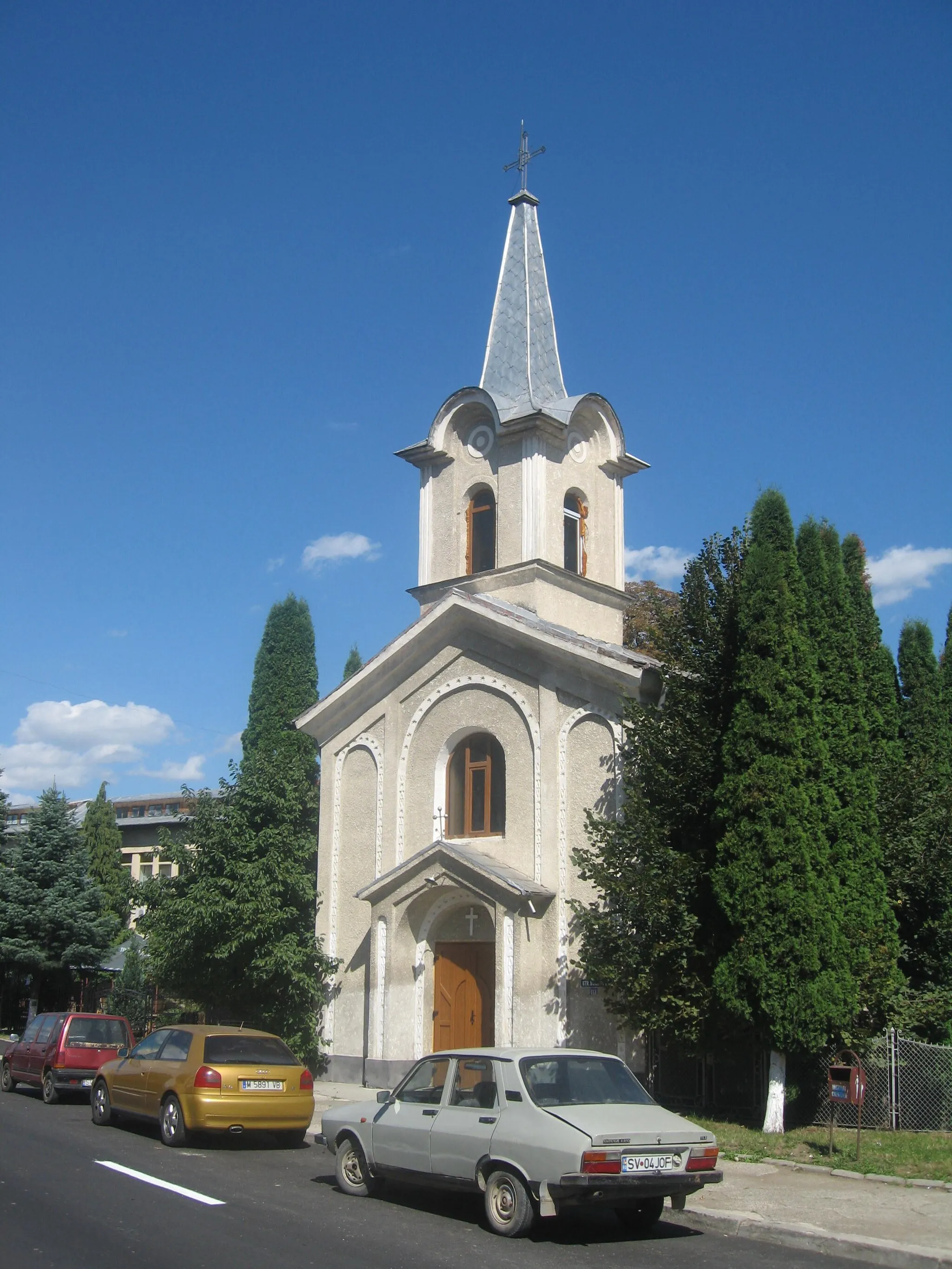 Photo showing: The Roman-Catholic Church in Fălticeni