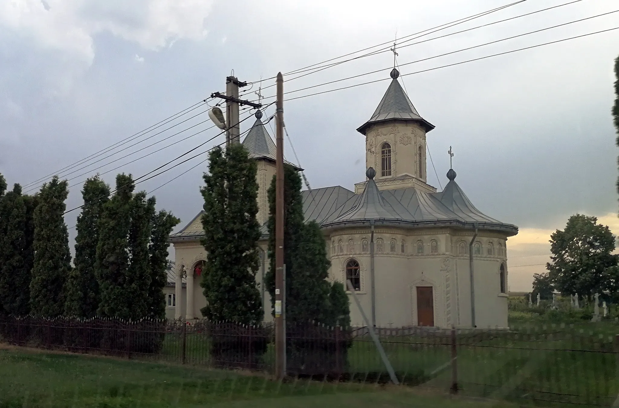 Photo showing: Orthodox church in Budăi, Iași County, Romania