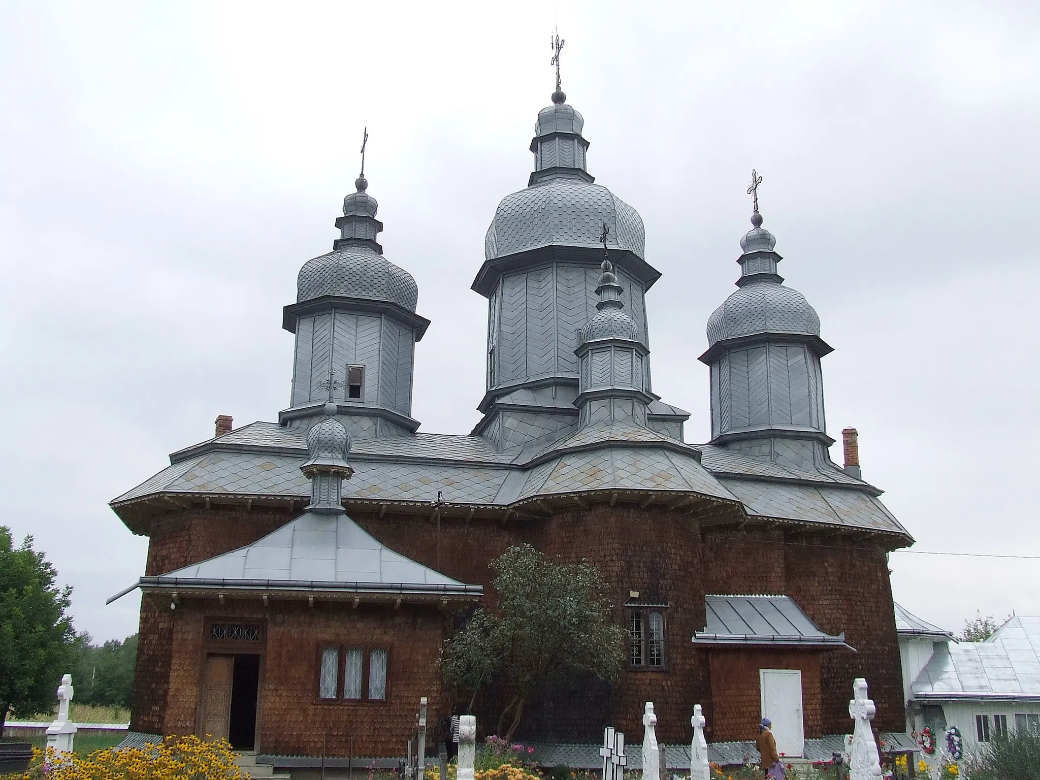 Photo showing: Biserica de lemn din Topoliţa, judeţul Neamţ.