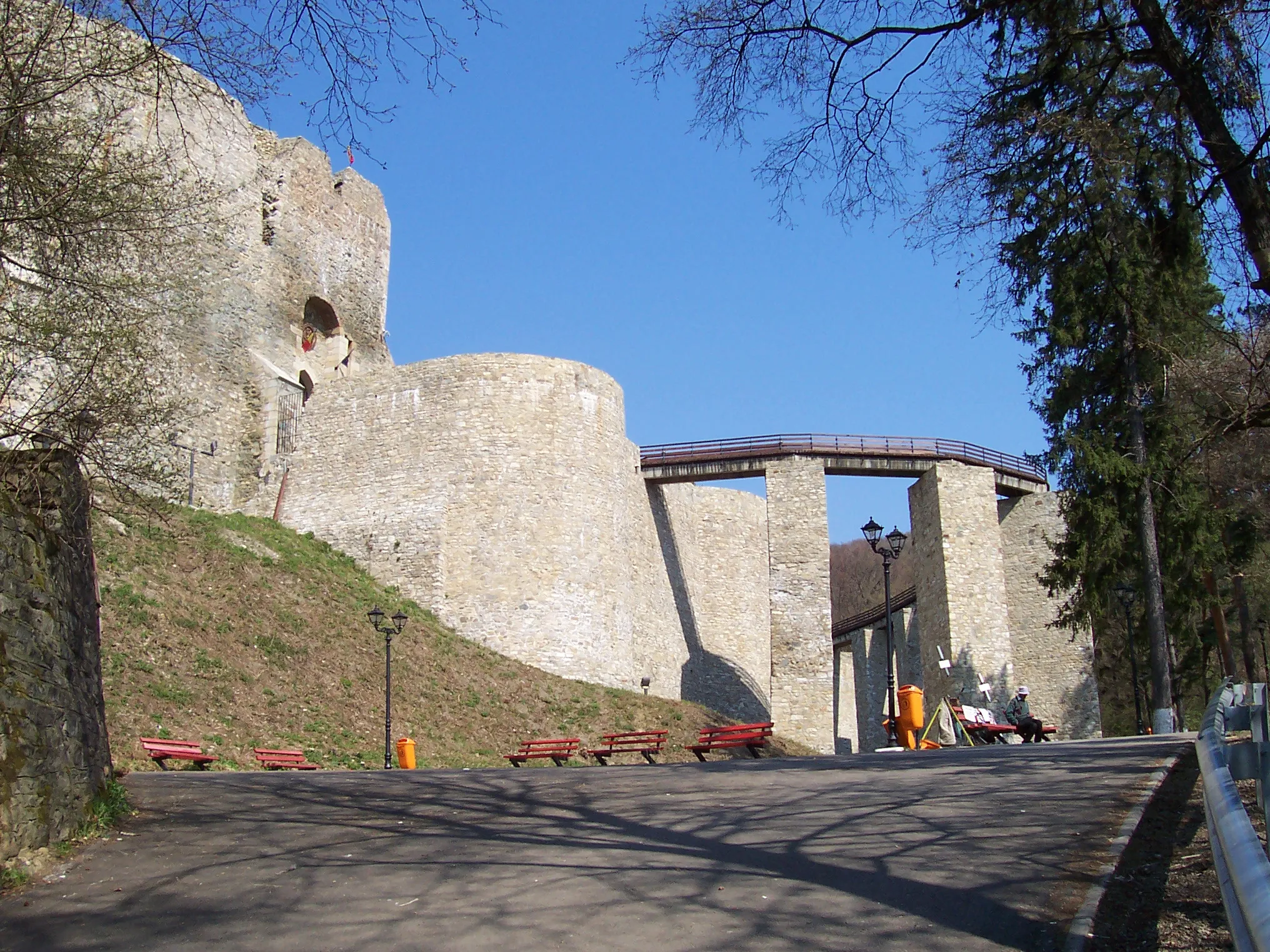 Photo showing: Cetatea Neamtului