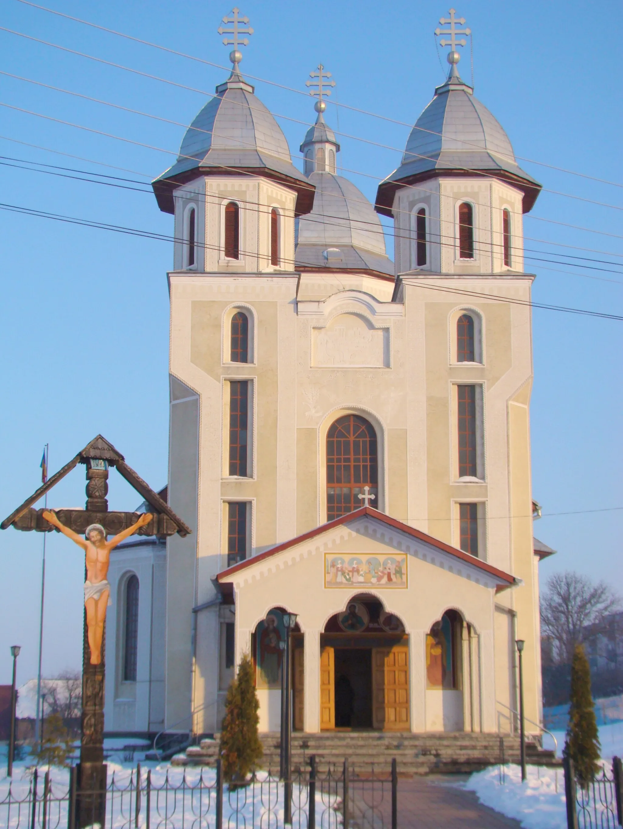 Photo showing: Orthodox church in Aghireșu-Fabrici, Cluj county, Romania