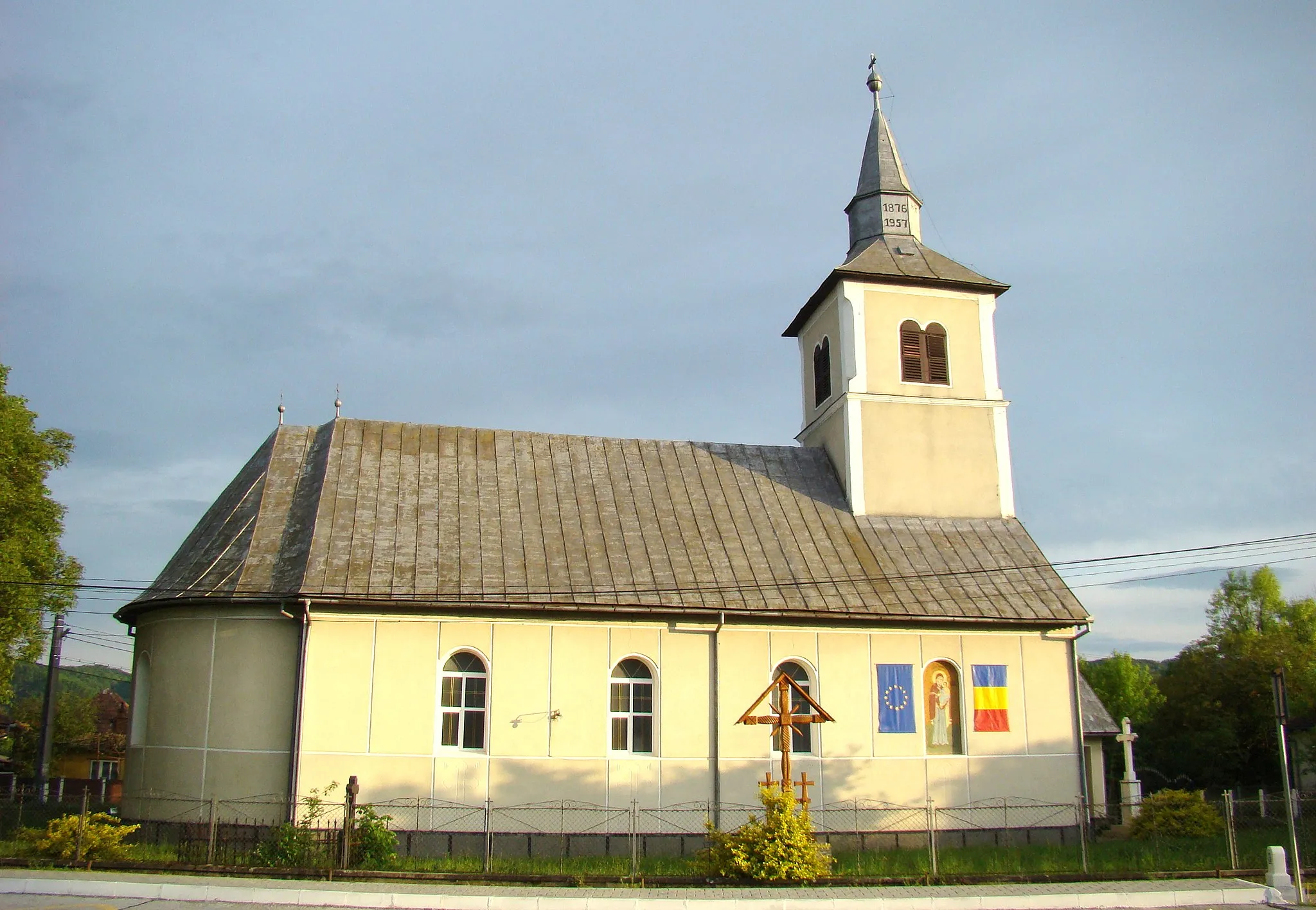 Photo showing: Orthodox church in Băbeni, Sălaj county, Romania