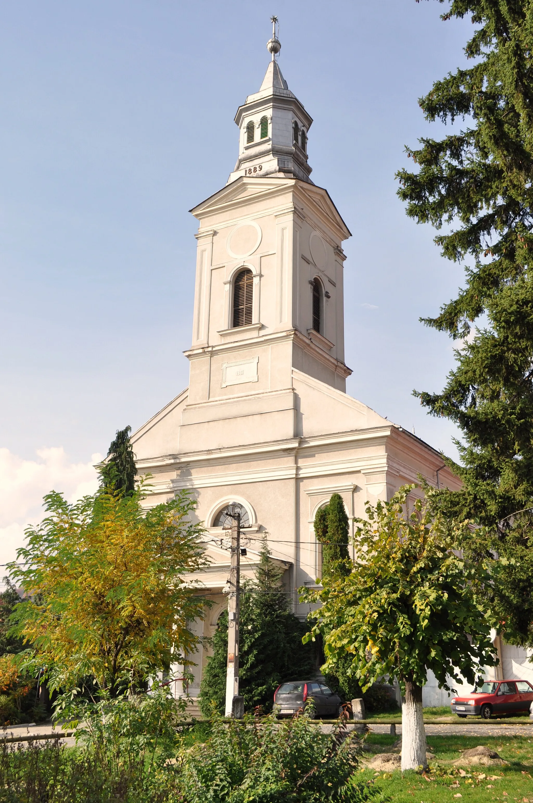 Photo showing: Biserica reformată, oraș Baia Sprie, Piața Libertății 22