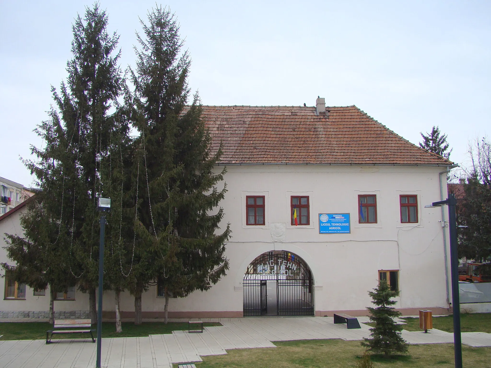 Photo showing: Bethlen castle in Beclean, Bistrița-Năsăud county, Romania