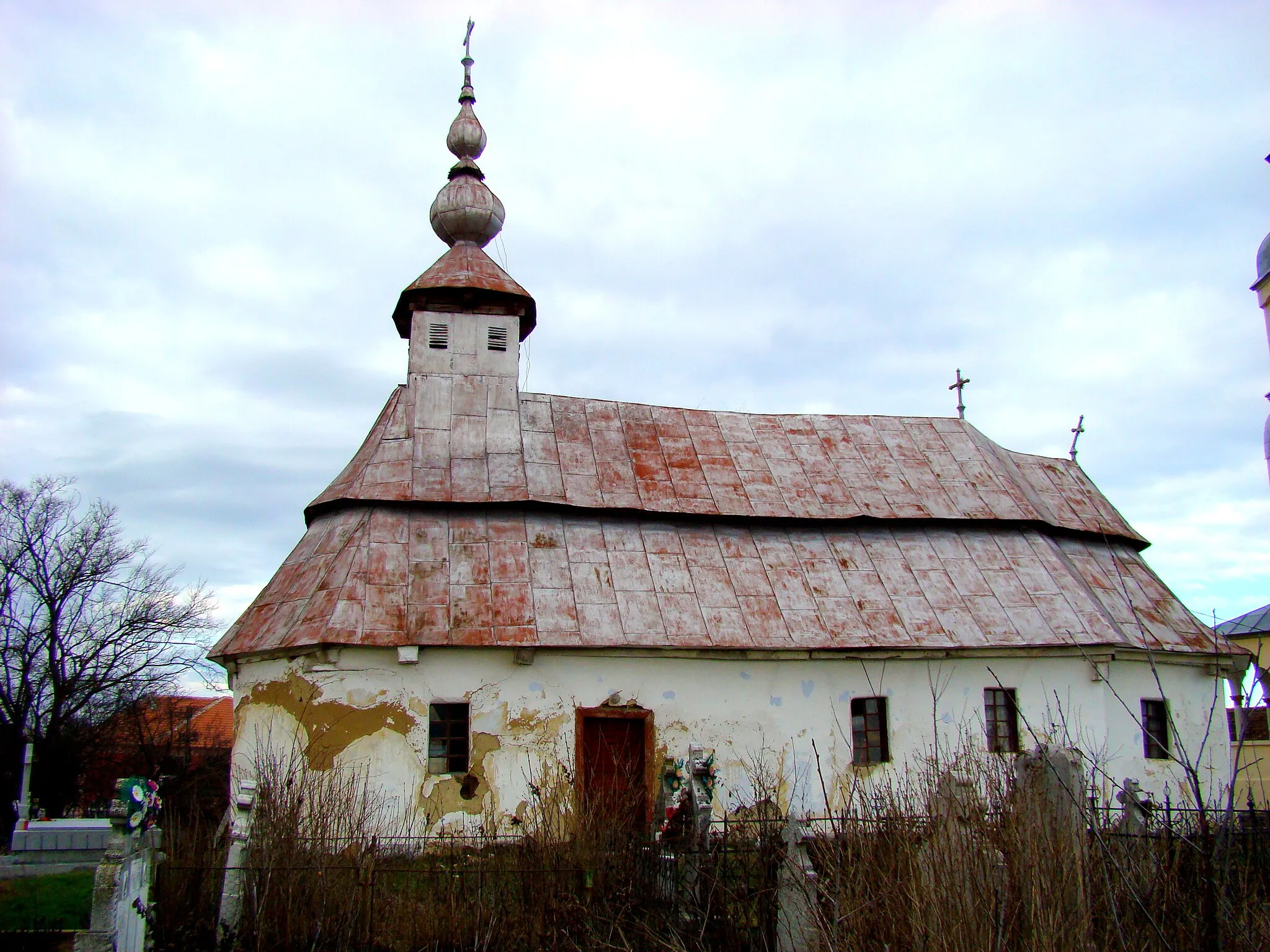 Photo showing: Biserica de lemn „Sf. Nicolae”, sat Căpâlna; comuna Căpâlna	123	  sec. XVIII
