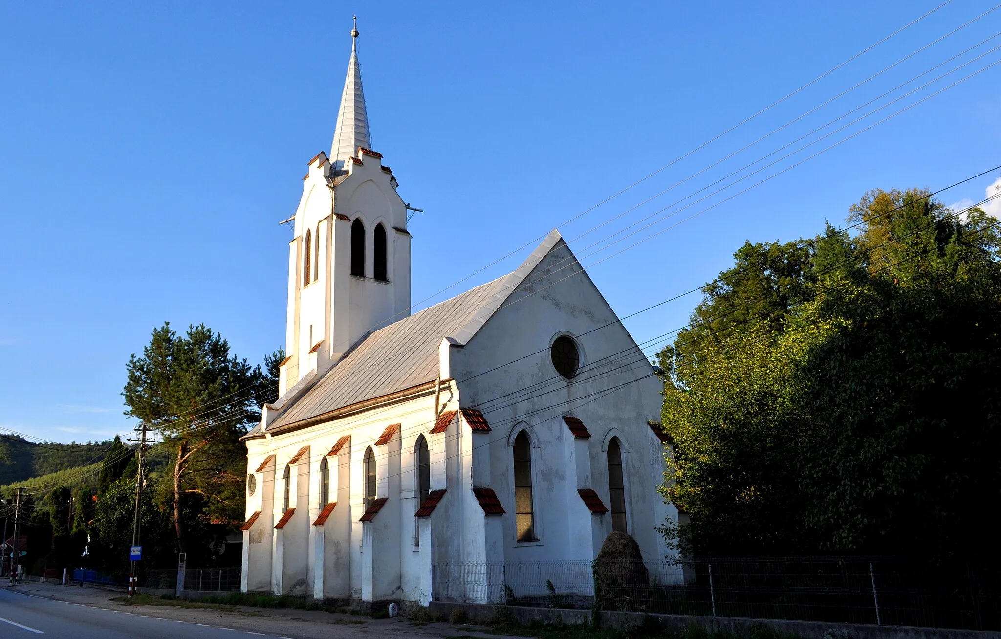 Photo showing: Reformed church, in Ciucea; Cluj County, Romania