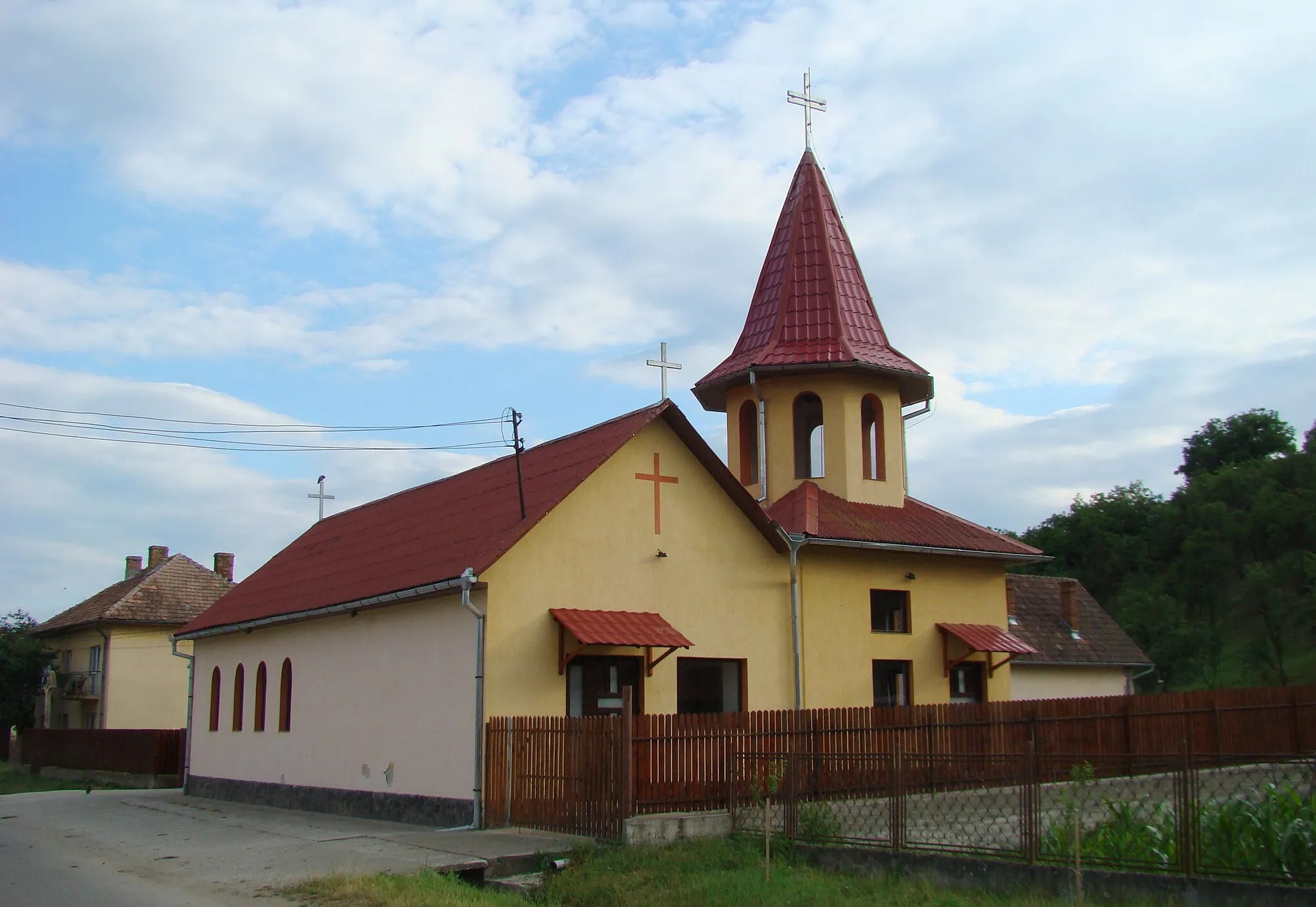 Photo showing: Biserica greco-catolică din Dăbâca, județul Cluj