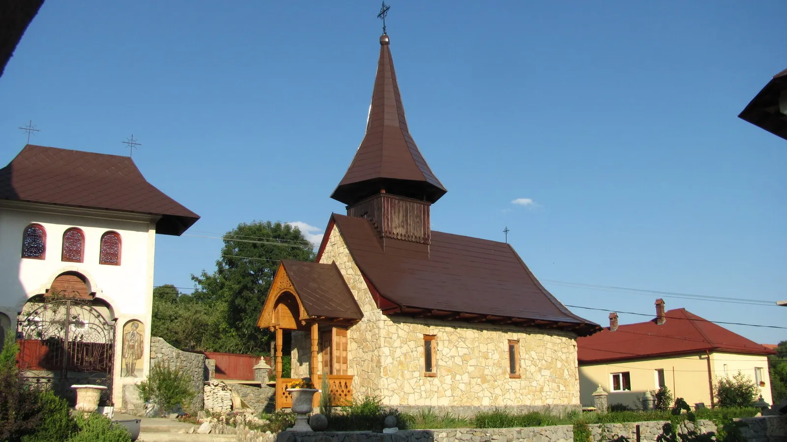 Photo showing: Feleacu, Cluj - Mănăstirea Sfânta Troită - Paraclisul mănăstiresc cu hramul Sfântului Voievod  Ștefan cel Mare al Moldovei.