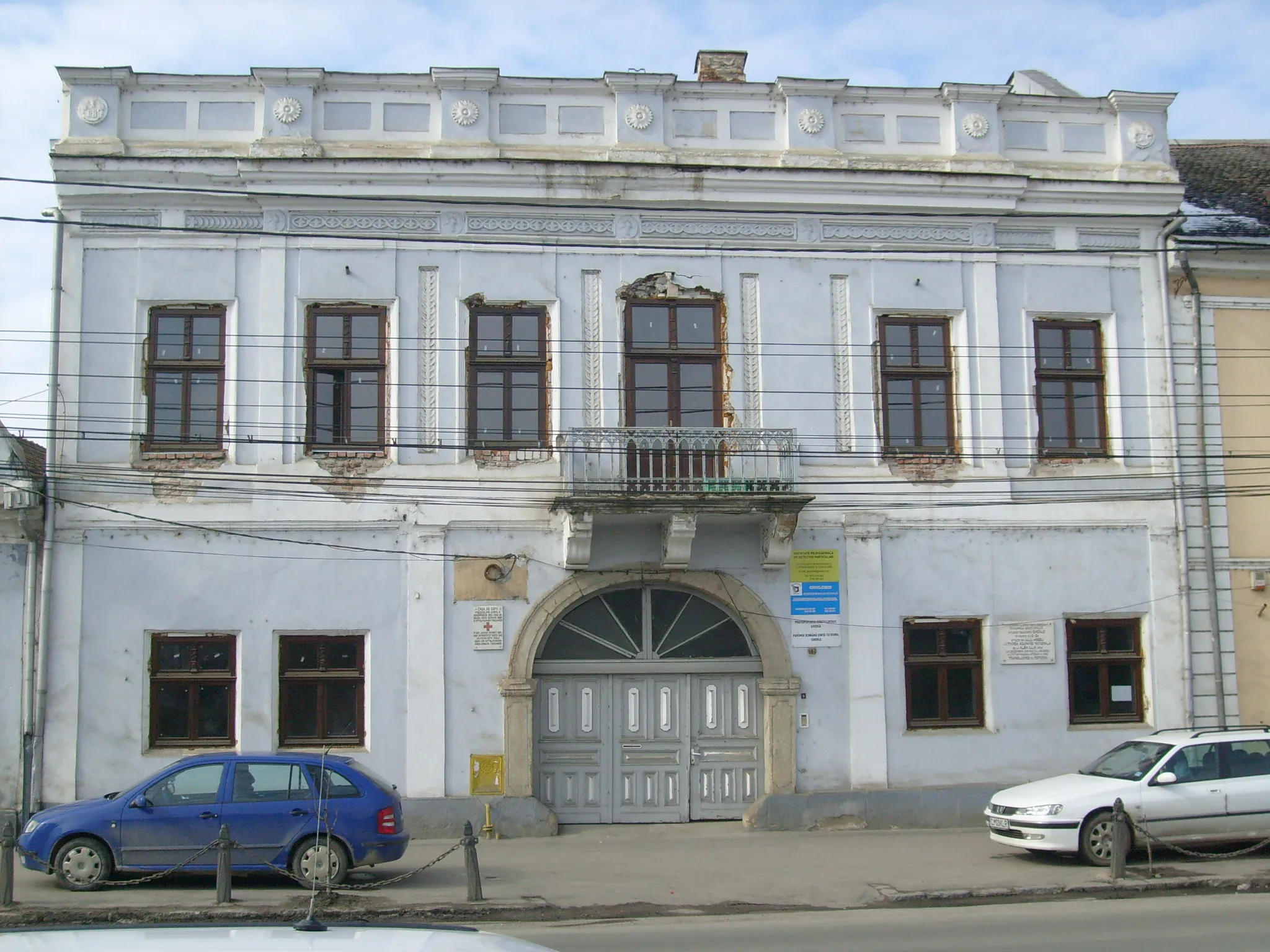 Photo showing: Gherla. The first seat of the Cluj-Gherla Bishopric (XIXth century).