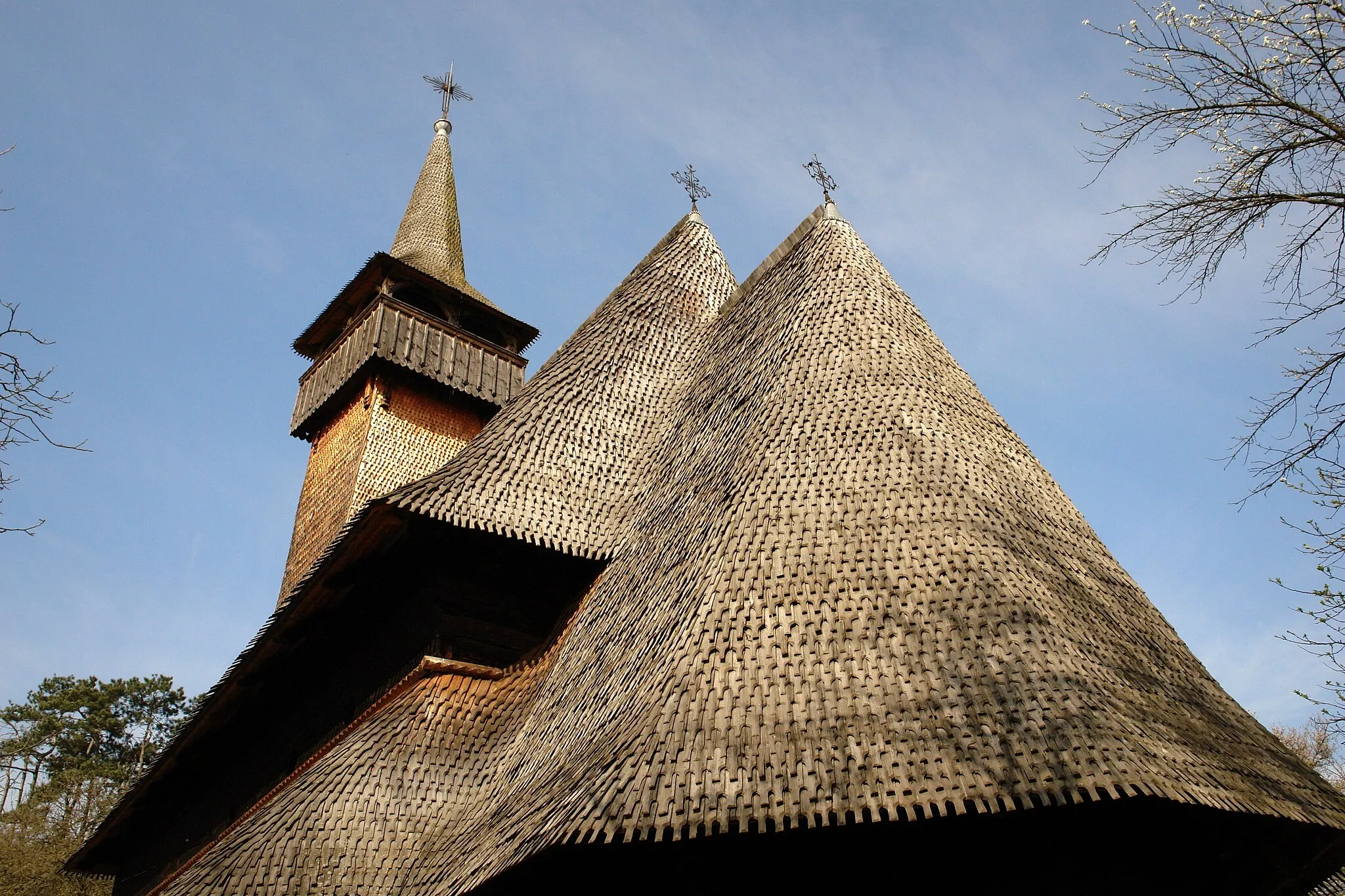 Photo showing: Biserică de lemn