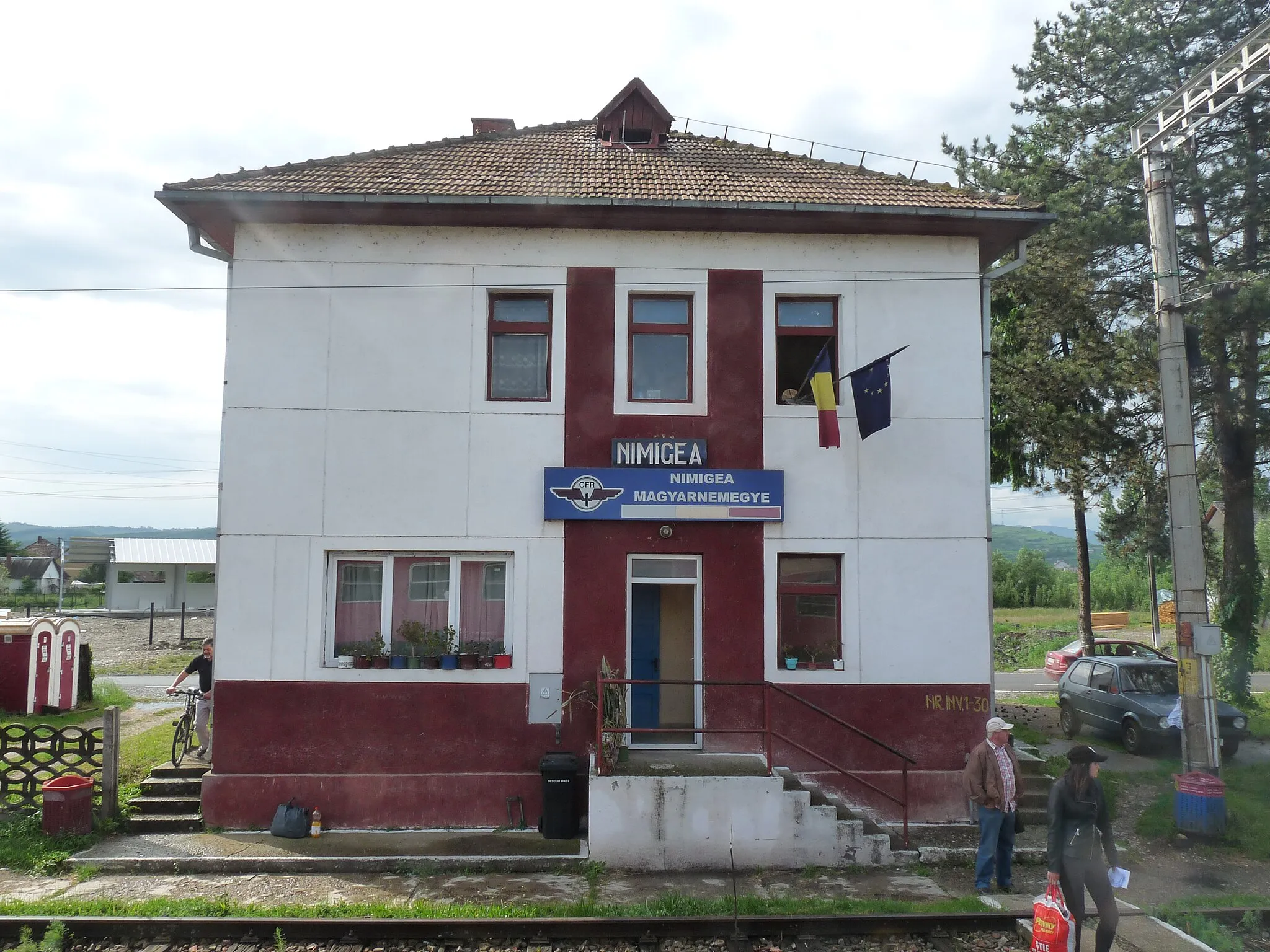 Photo showing: Het station Nimigea