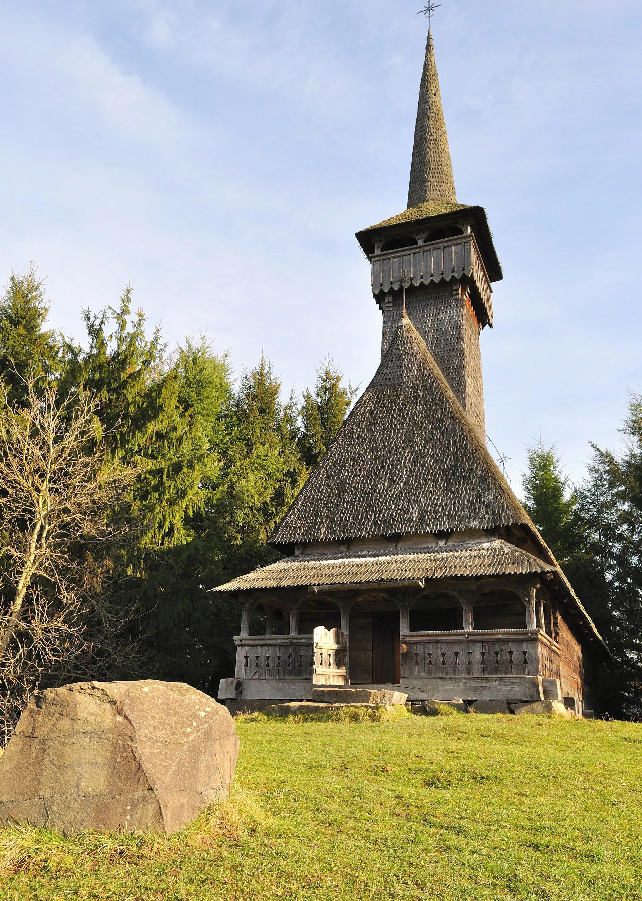 Photo showing: Biserica de lemn din Oncești