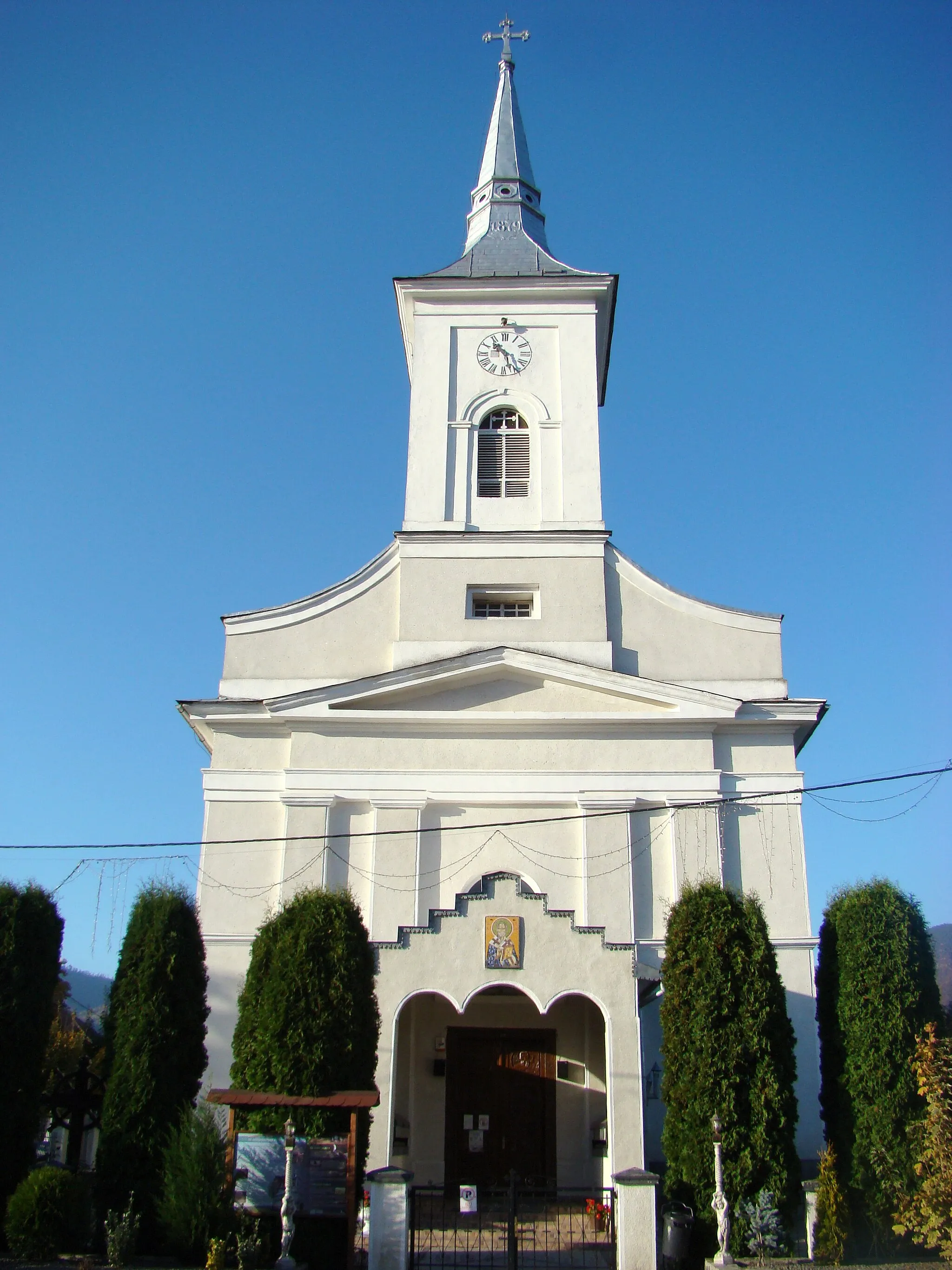 Photo showing: Biserica „Sfântul Ierarh Nicolae” din Prundu Bârgăului, județul Bistrița-Năsăud