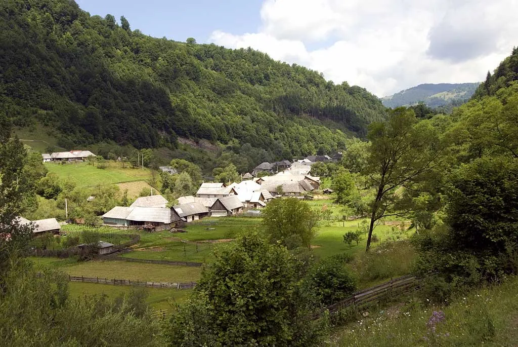 Photo showing: Romuli - View from station to north