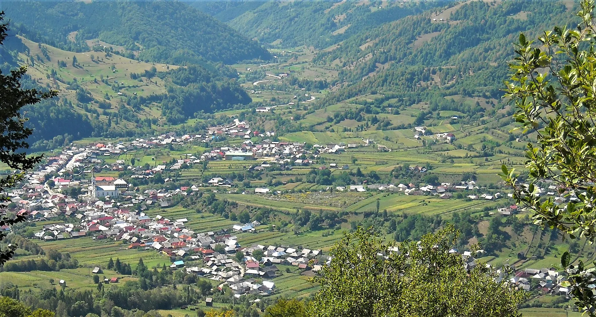 Photo showing: Comuna Șanț - Vedere generală