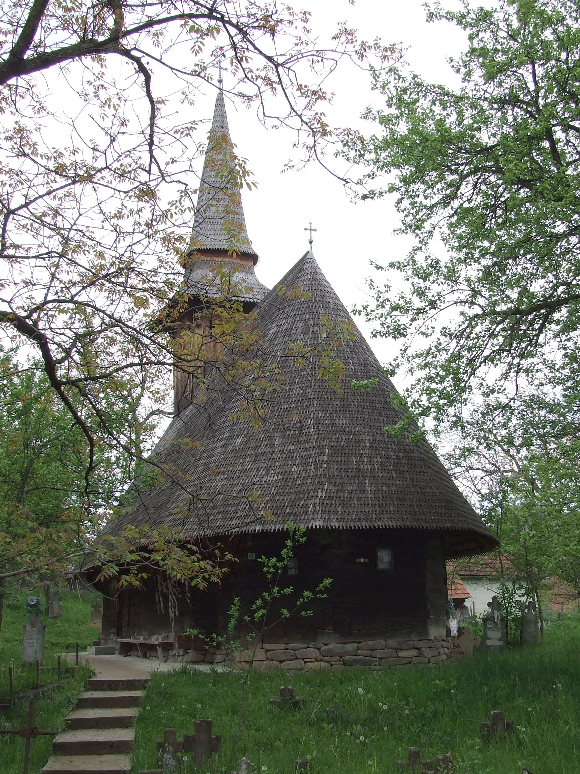 Photo showing: Biserica de lemn din Mierag